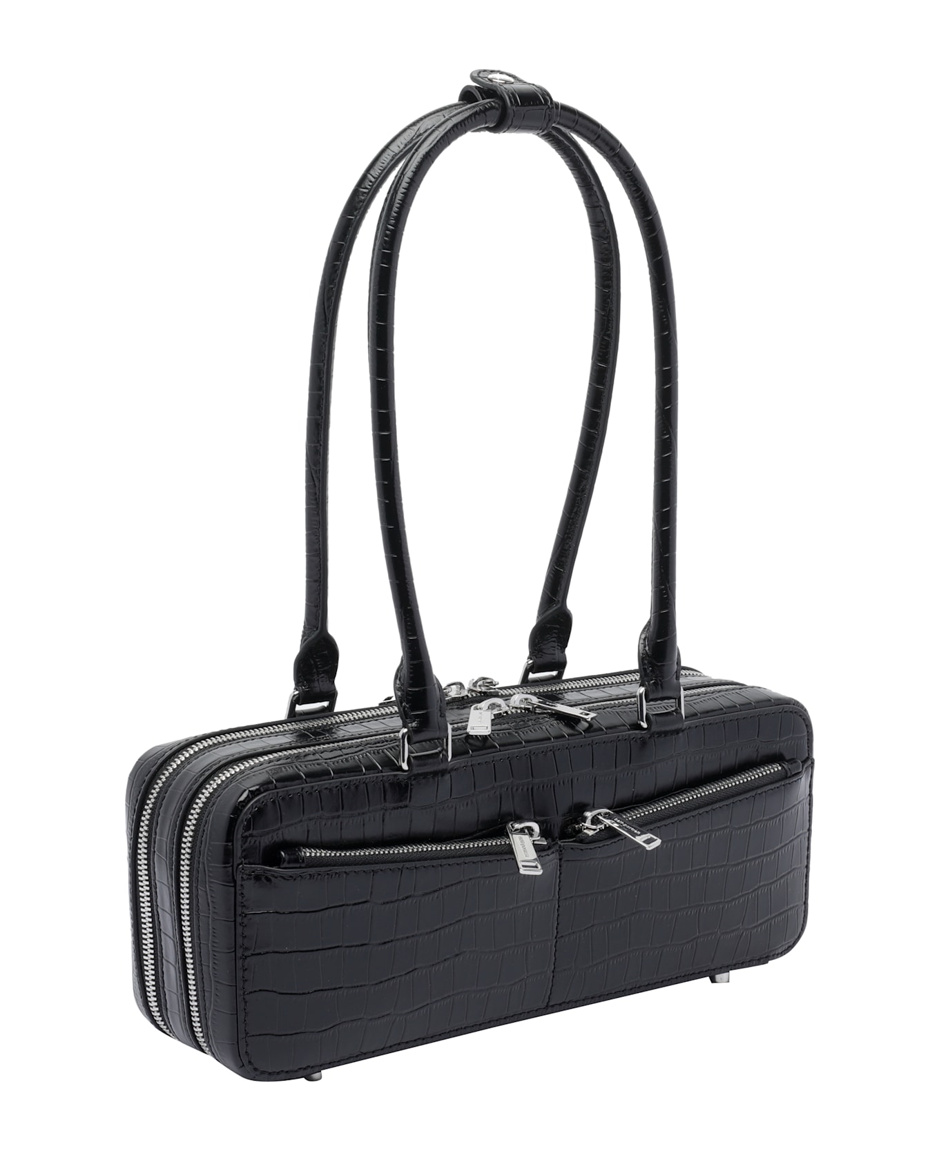 self-portrait Shoulder Bag - Black