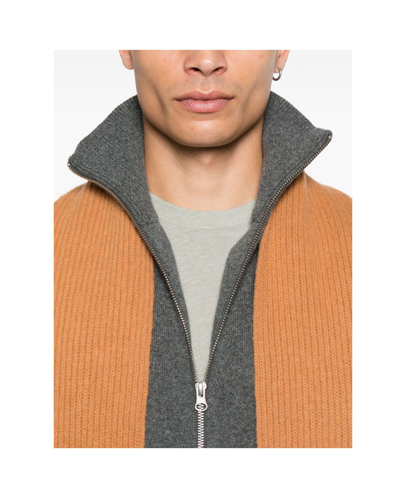 Extreme Cashmere Cashmere Zipped Cardigan - Grey