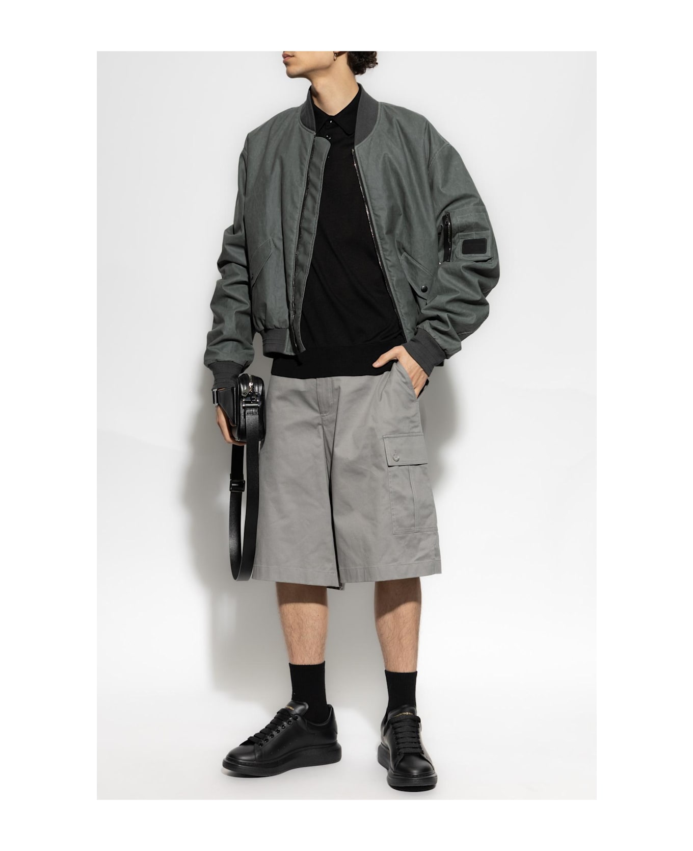 Dolce 
Gabbana Cargo Shorts - Grey