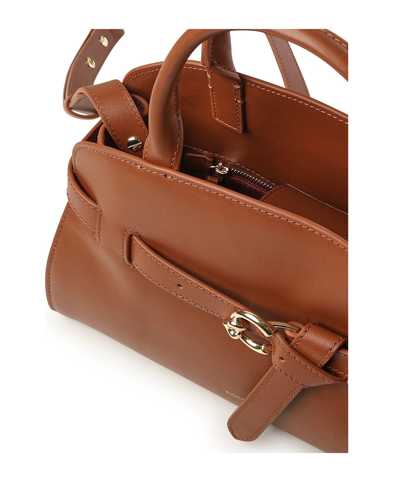 Coccinelle Sabine Small Handbag - Brandy