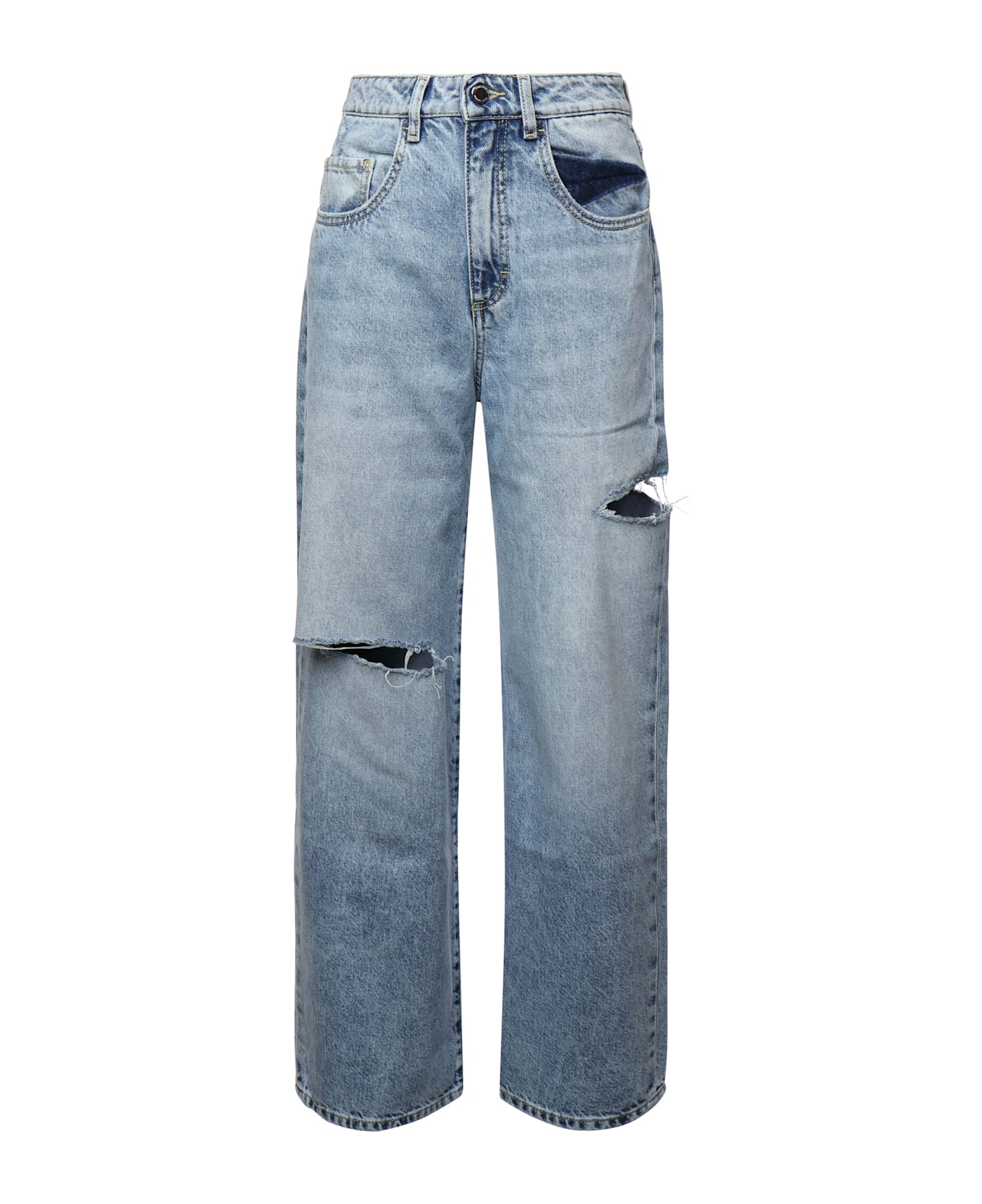Icon Denim Jeans Bea Details Cut-out - Blue
