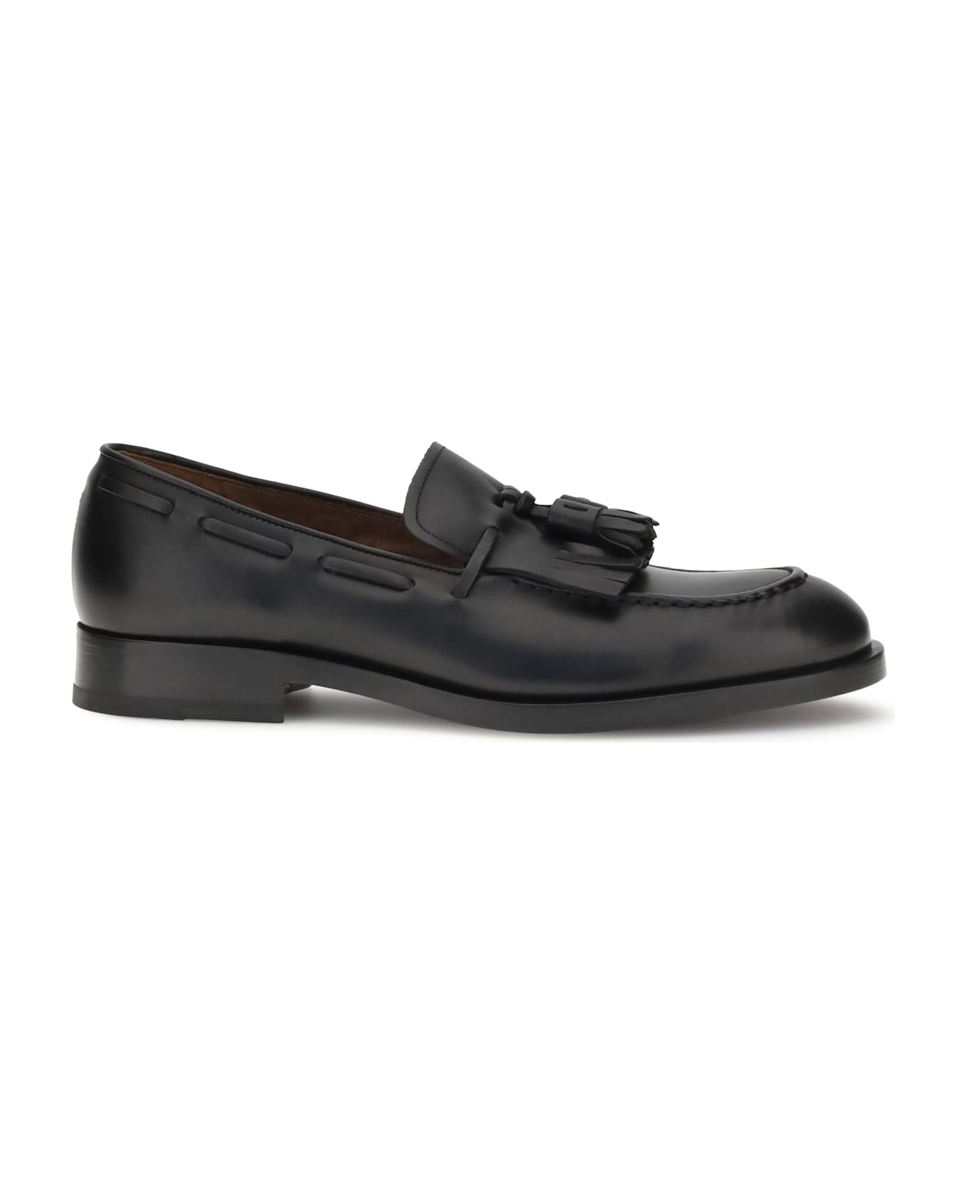 Fratelli Rossetti Leather Loafers With Tassels