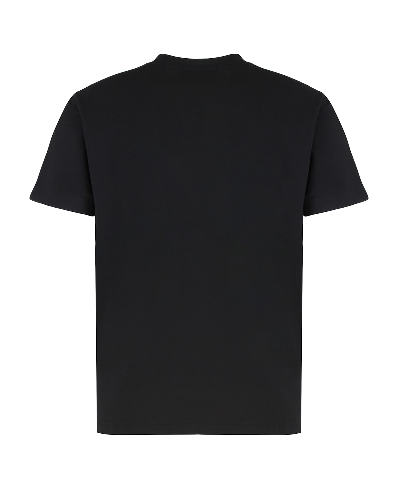 Stone Island T-shirt In Jersey Cotton - black