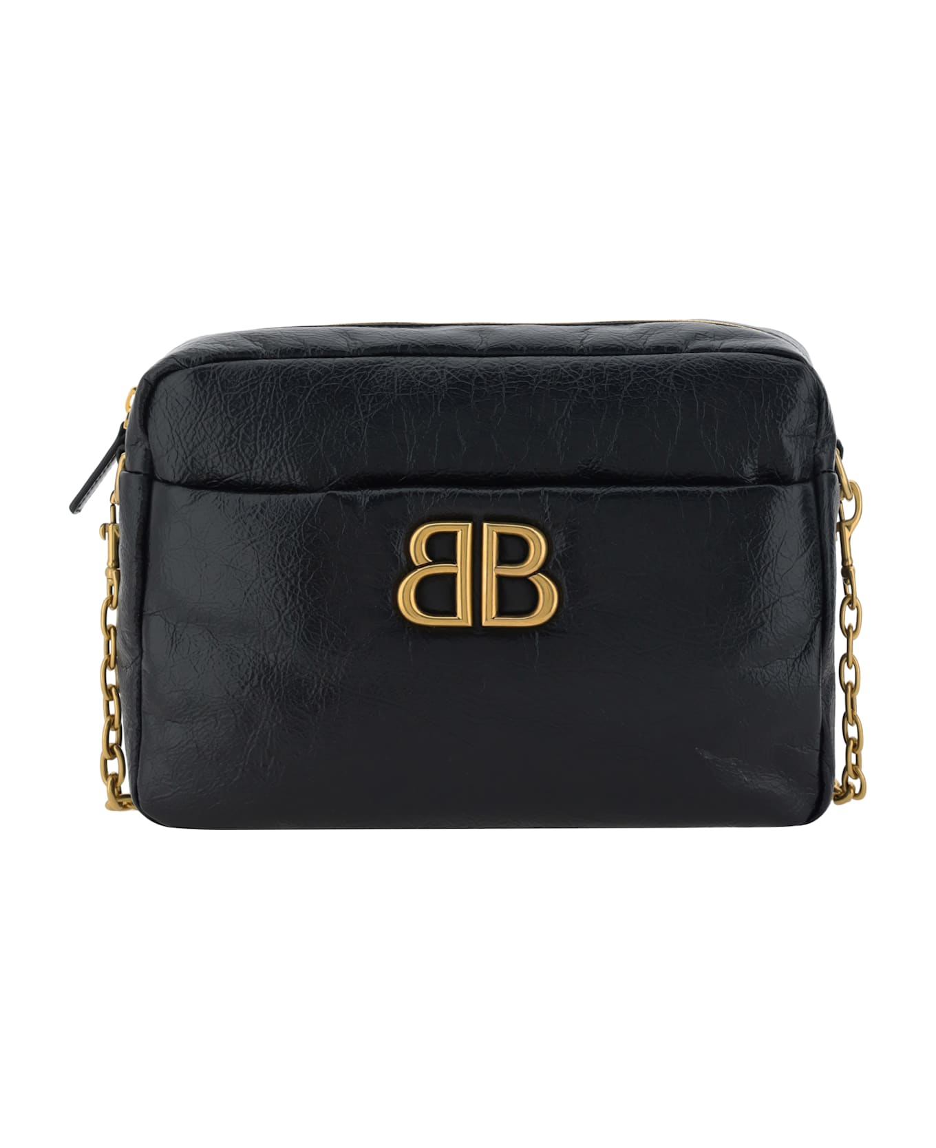 Balenciaga Monaco Shoulder Bag - Black