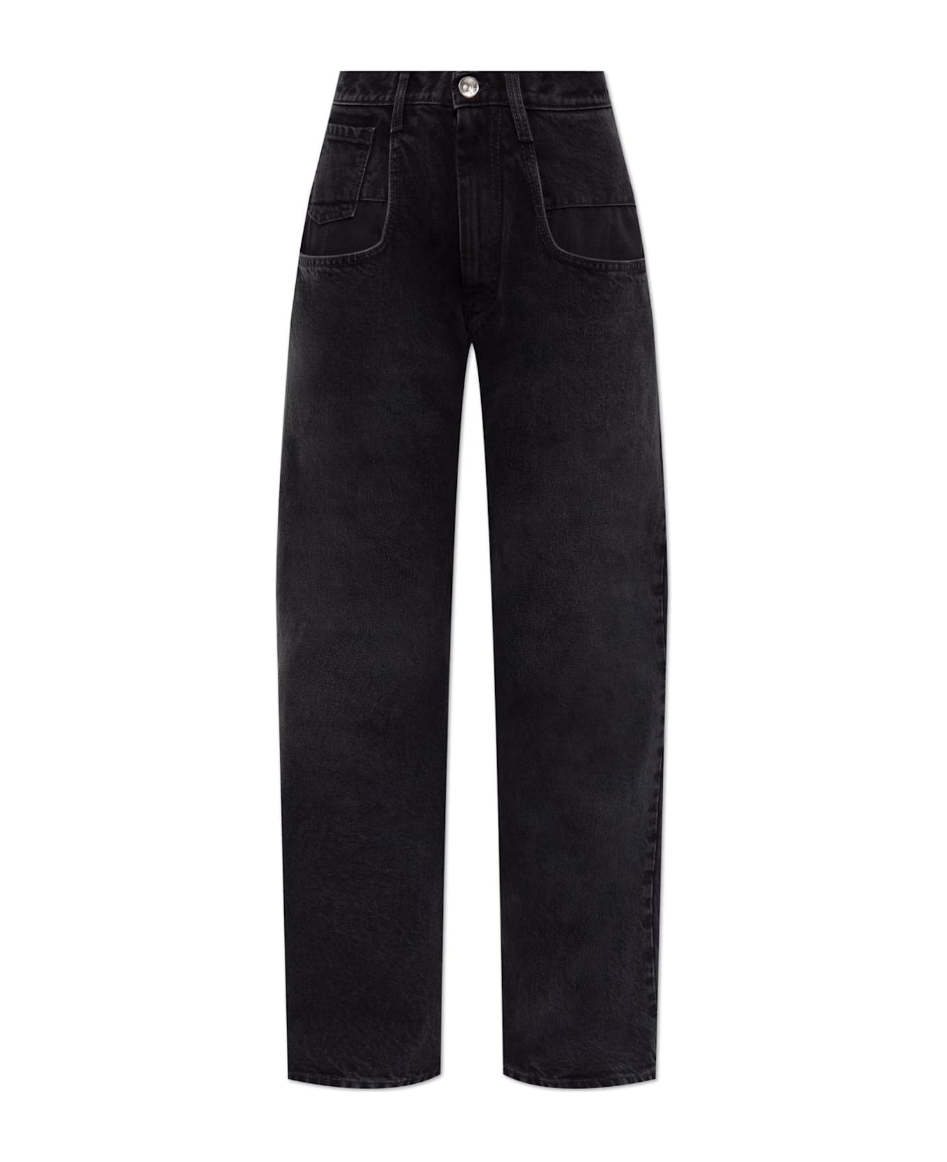 Maison Margiela Jeans With Logo - Black