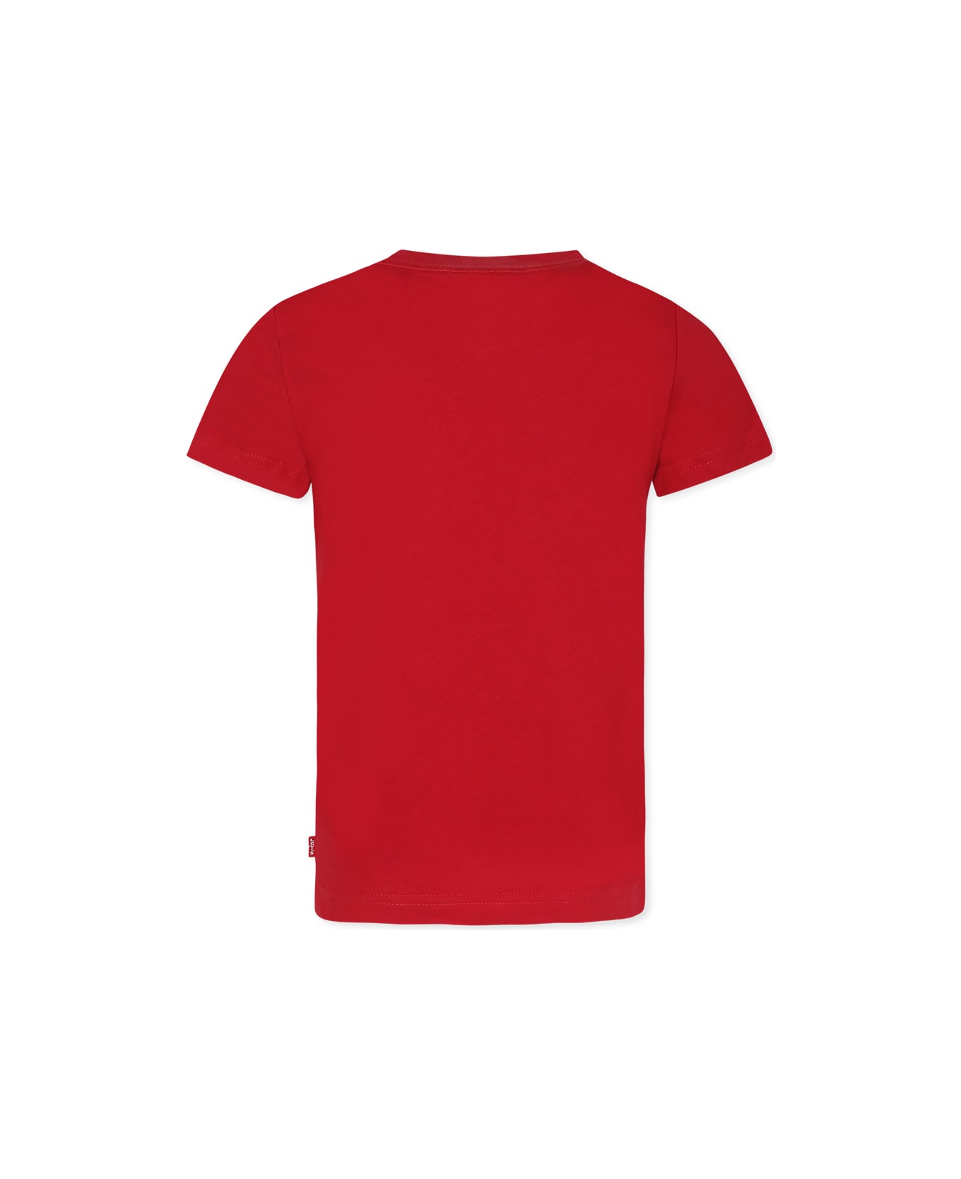 Levi
s Red T-shirt For Boy With Logo - Red