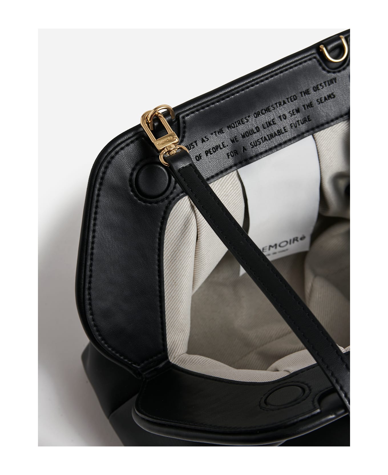 THEMOIRè Tia Vegan Fabric - Black
