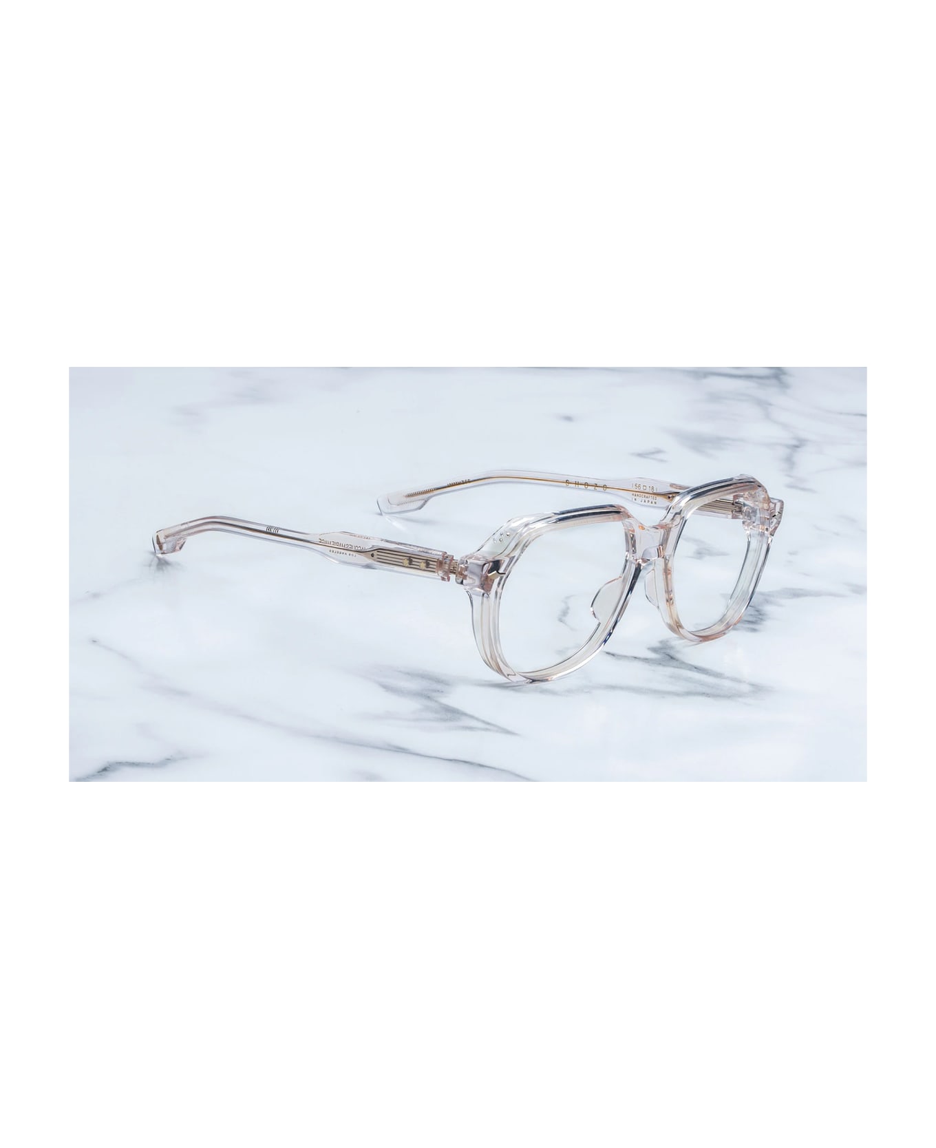 Jacques Marie Mage Shozo - Cameo Glasses - Clear Pink