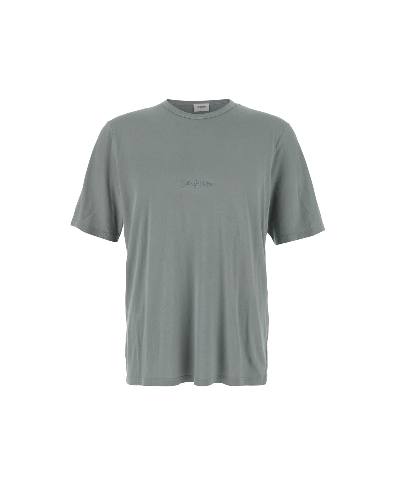 Saint Laurent T Shirt Man - Grey