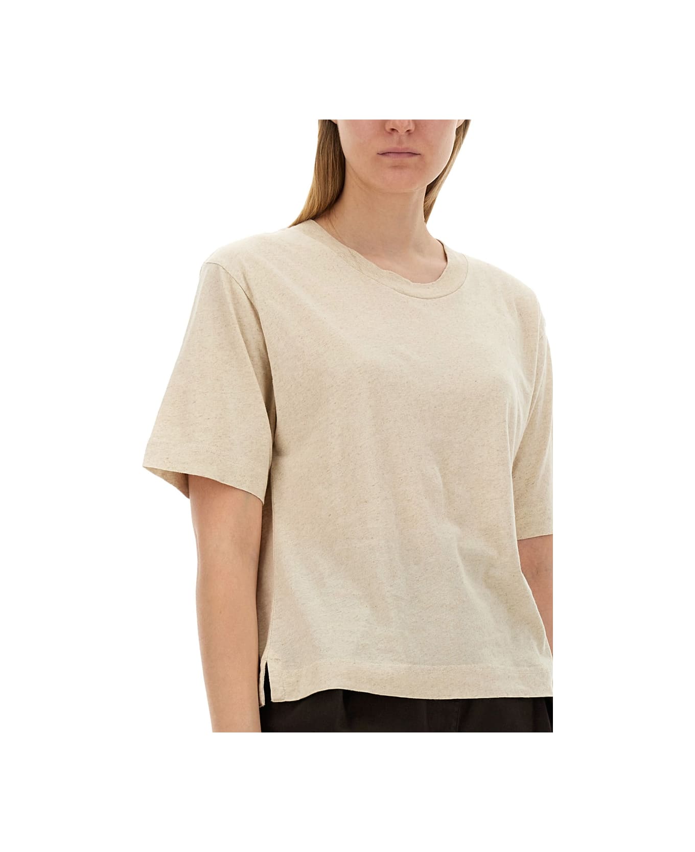 Margaret Howell Simple T-shirt - BEIGE