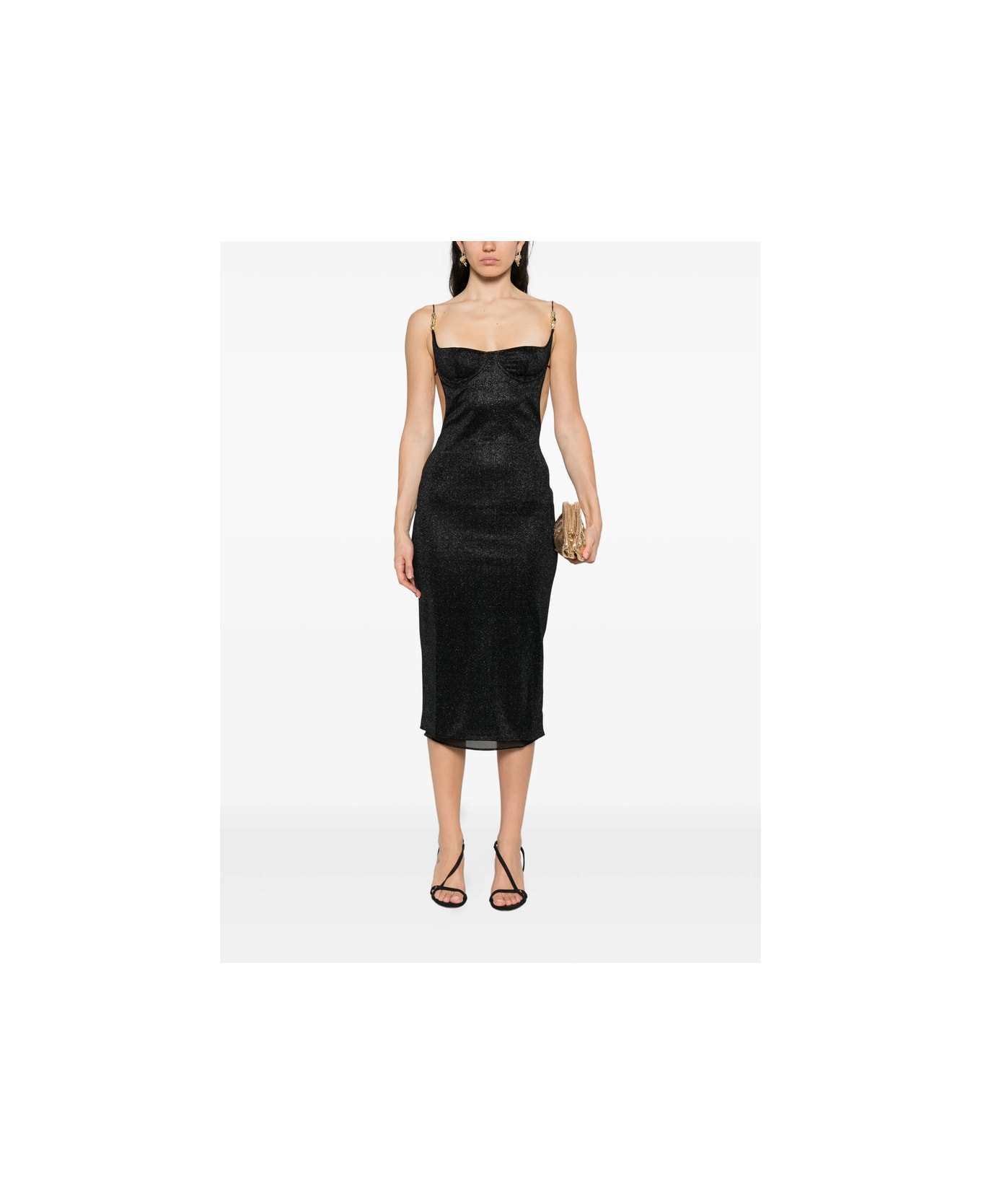 Oseree Dress - BLACK