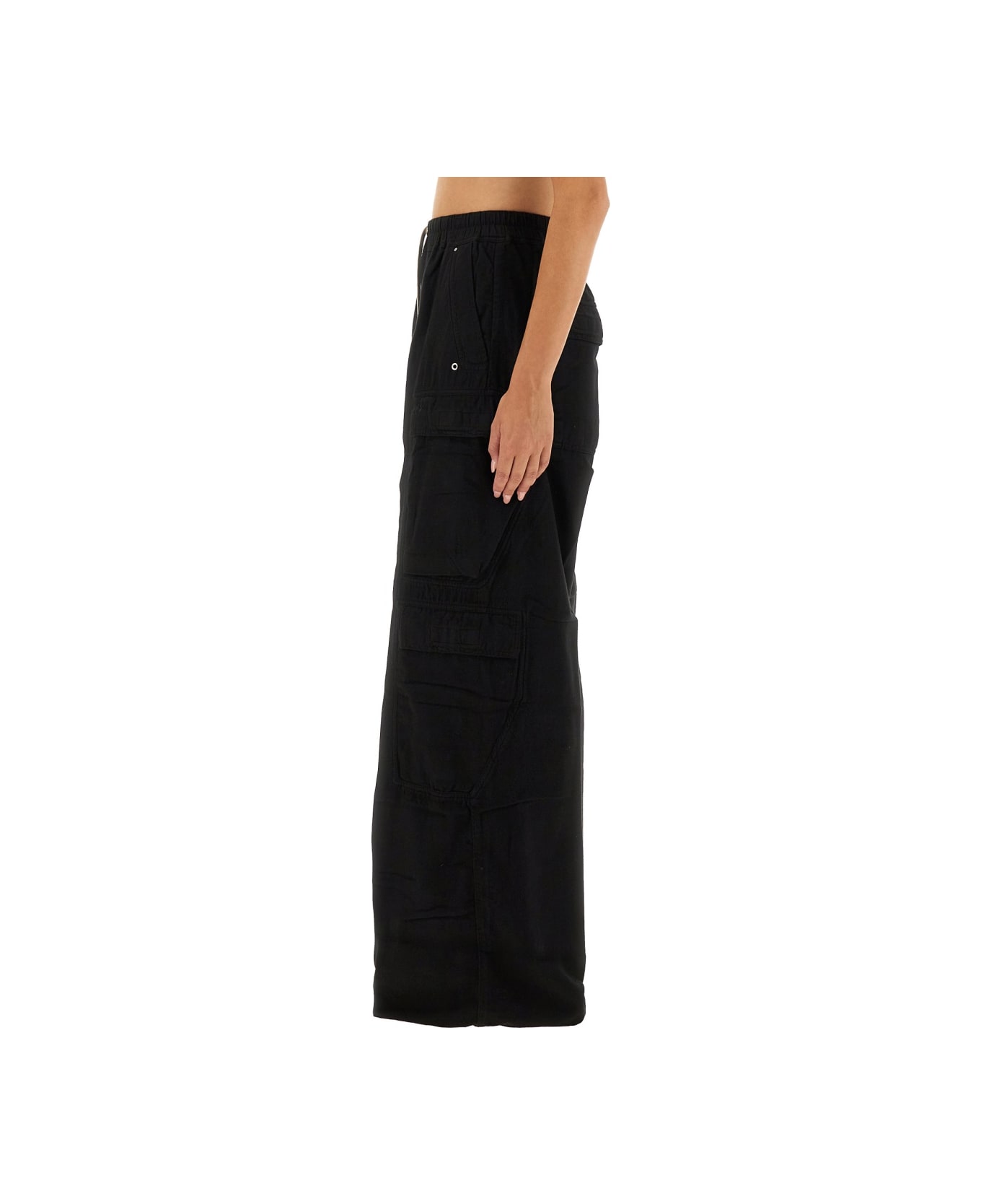 DRKSHDW "double Cargo Jumbo Belas" Pants - BLACK ボトムス
