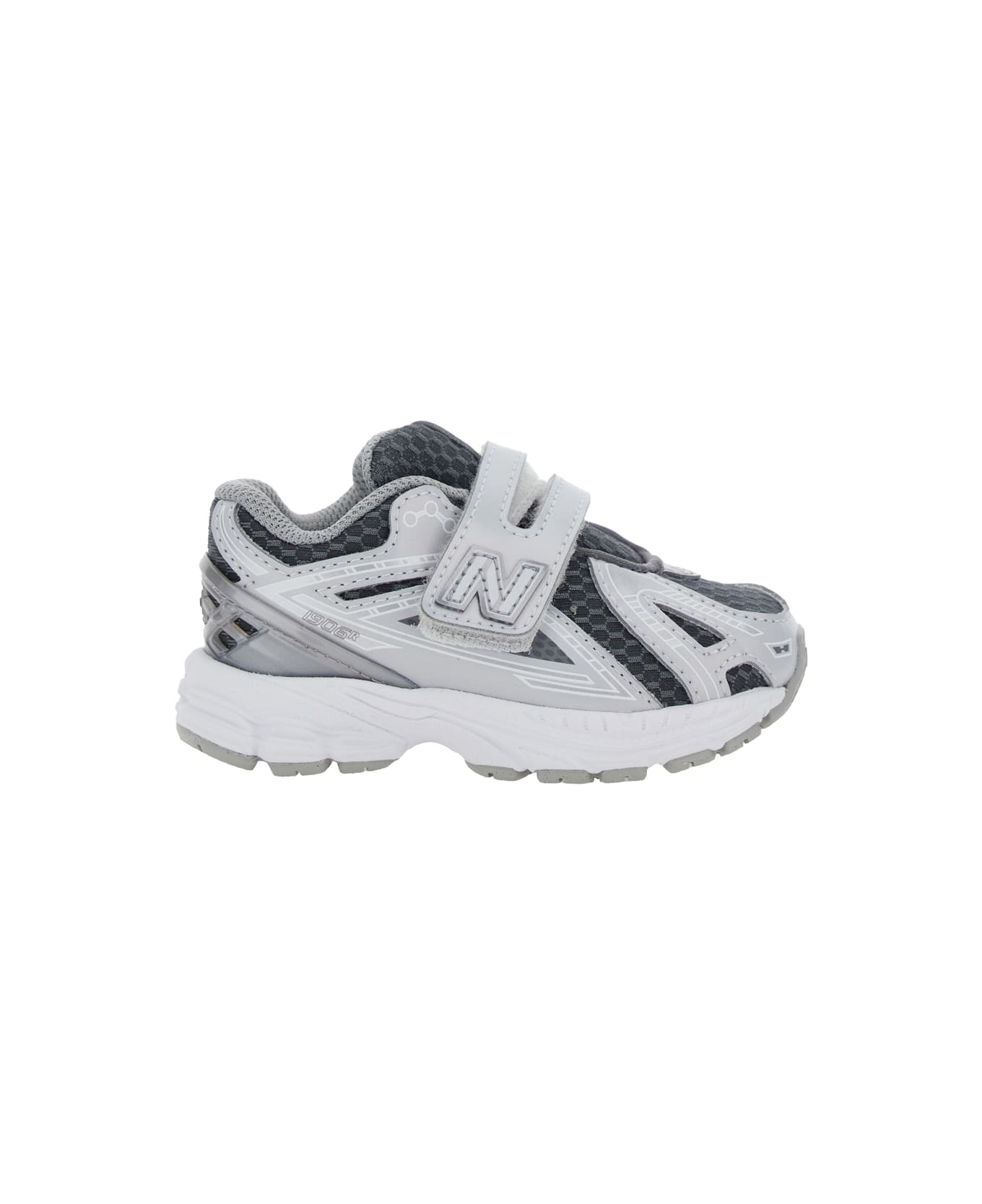 New Balance 
1906r
 Black Low Top Sneakers With Logo Detail In Mix Of Techno Fabrics Boy - Black