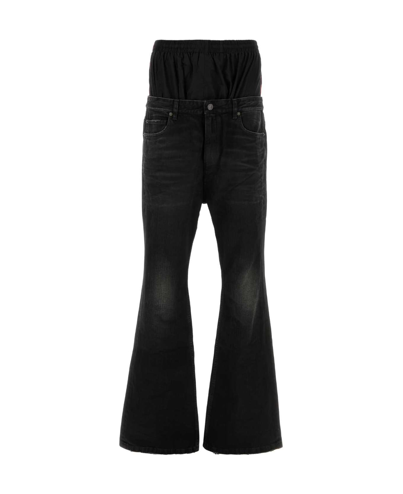 Balenciaga Black Denim Jeans - MIDNIGHT