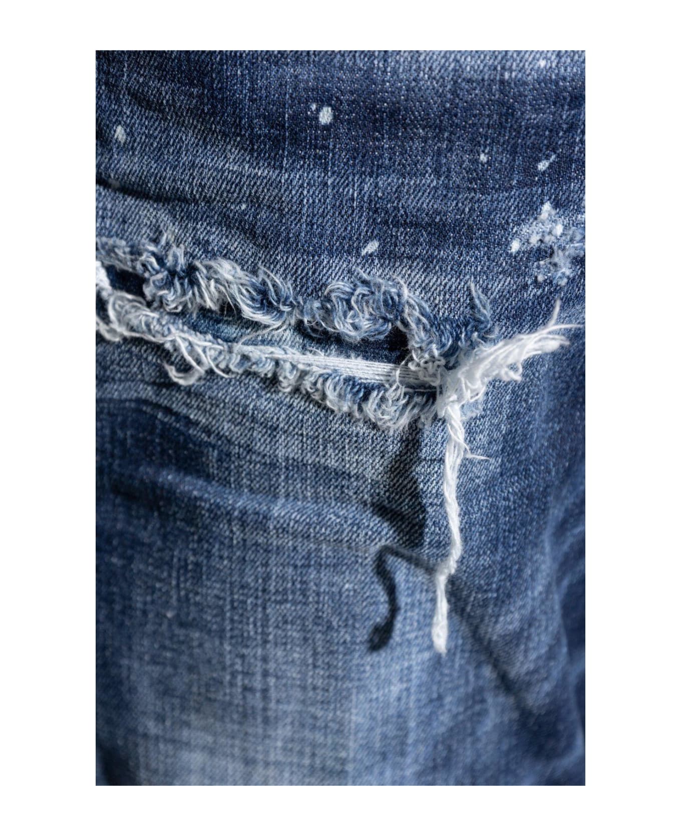 Dsquared2 Mid-rise Slim Jeans - Blue