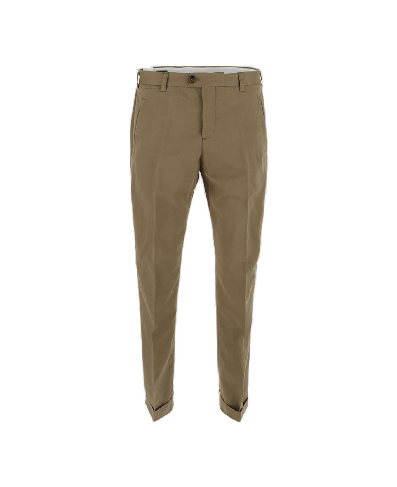 PT01 Straight-leg Low-rise Utility Trousers - 0060 BEIGE