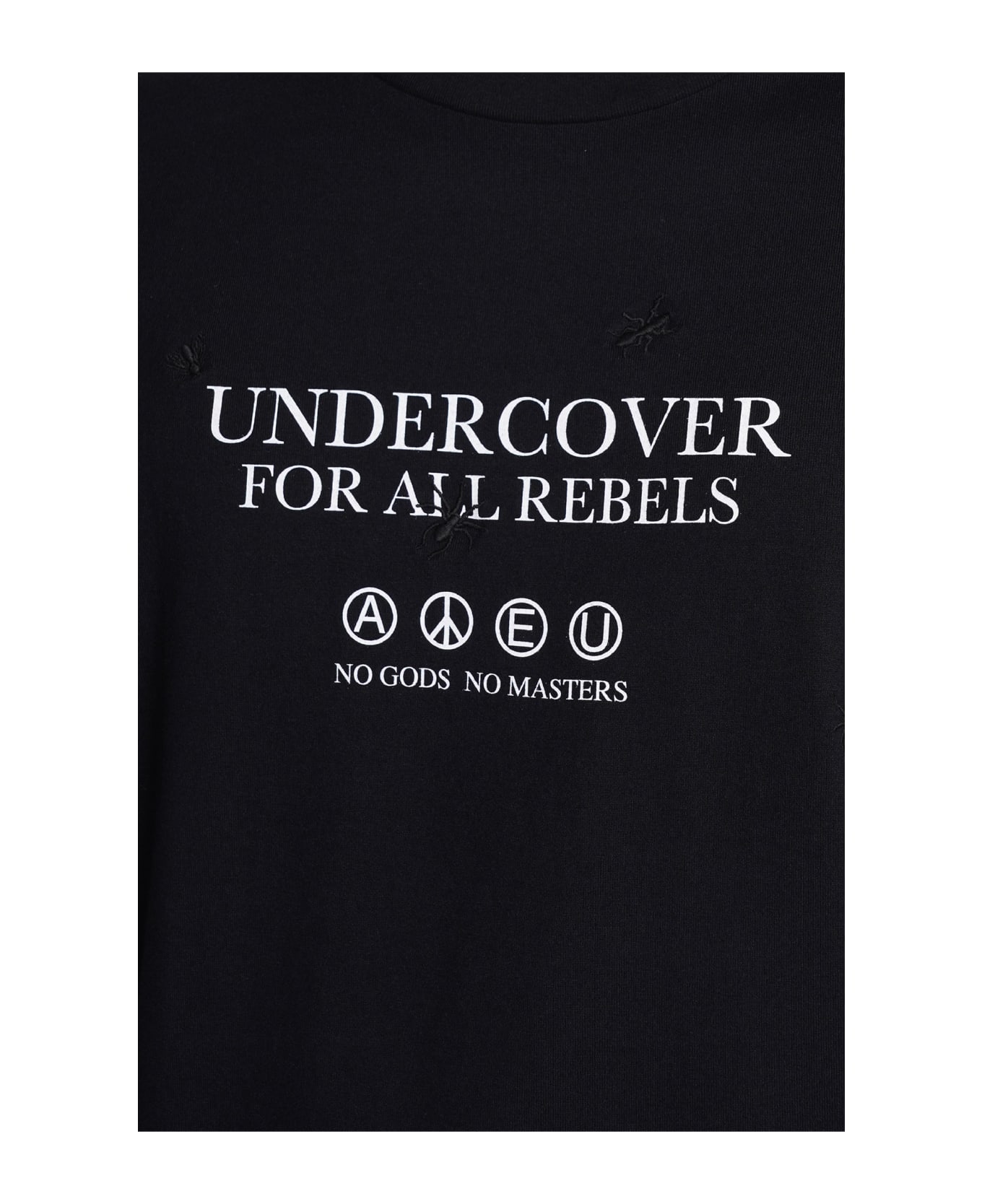 Undercover Jun Takahashi T-shirt In Black Cotton - black