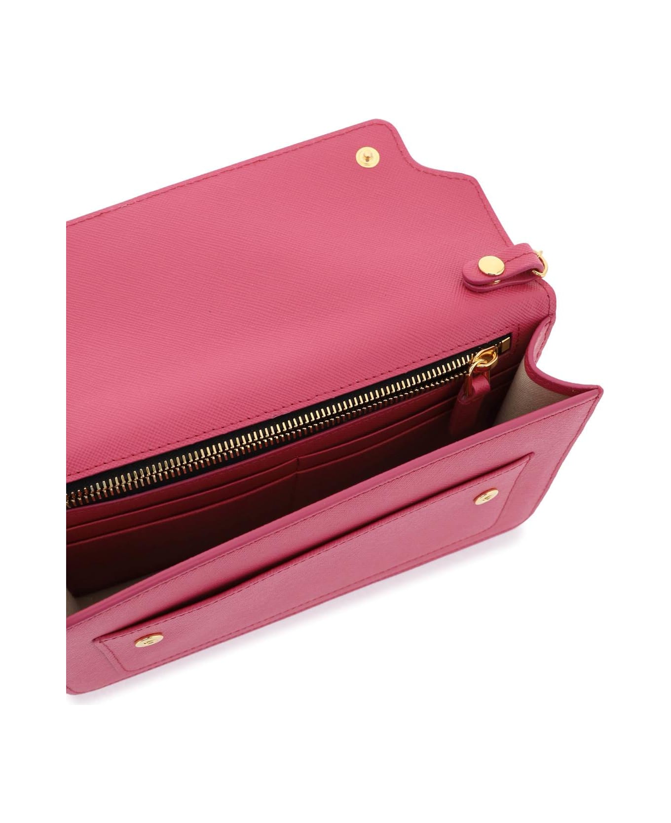 Marni Wallet With Shoulder Strap - LIGHT ORCHID (Pink) 財布