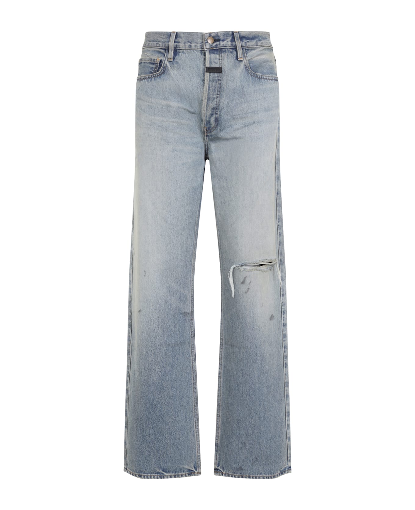 Fear of God Straight 5 Pocket Jeans - Light Indigo