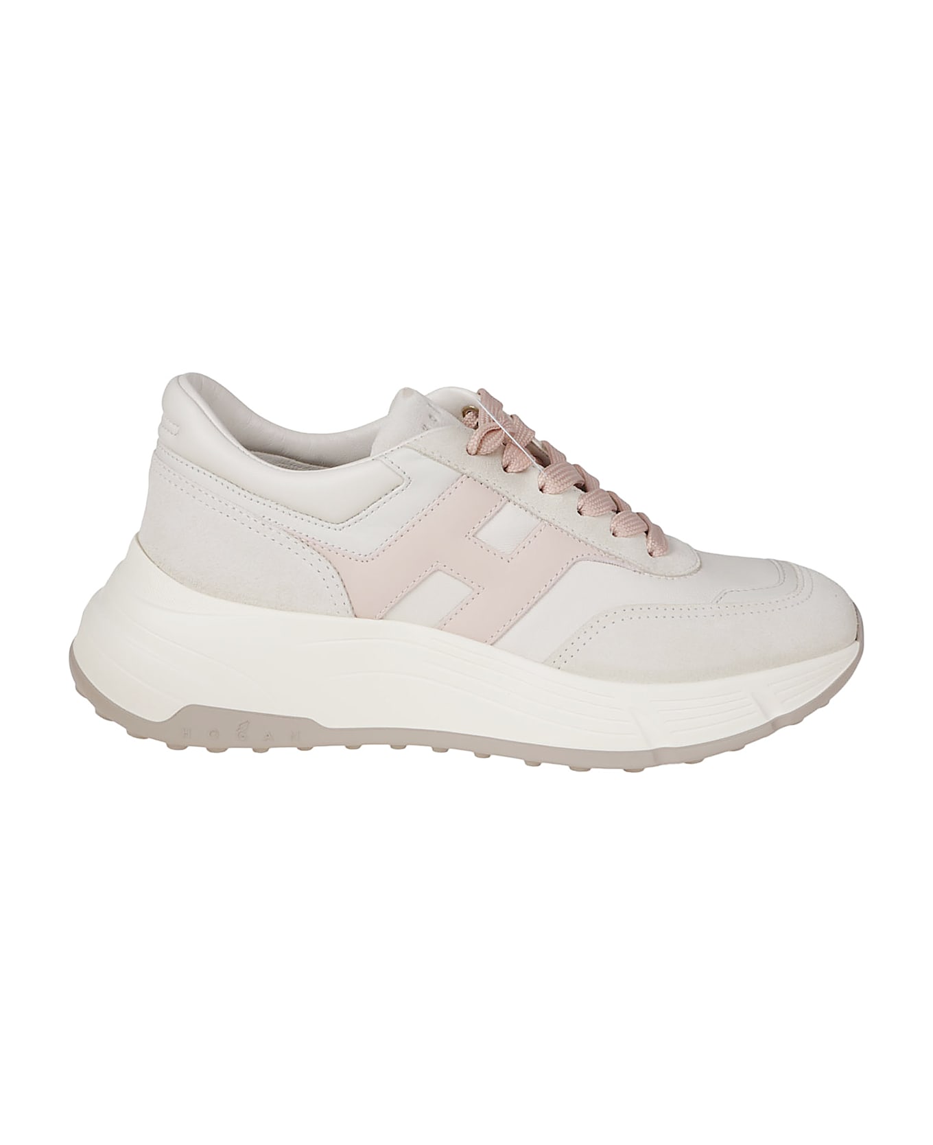 Hogan H669 Sneakers - Gas Yogurt/rosa