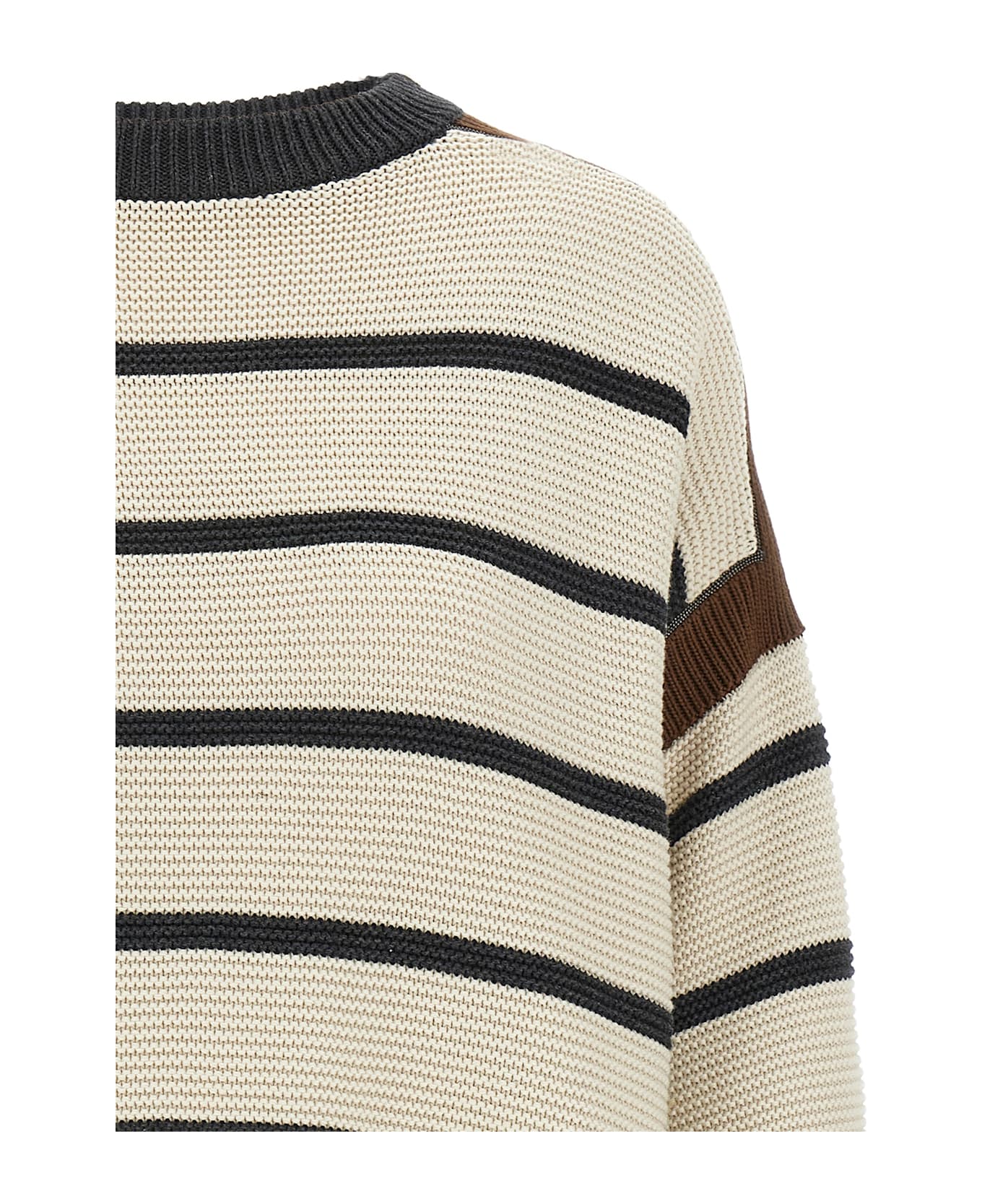 Brunello Cucinelli Monile Sweater - Beige