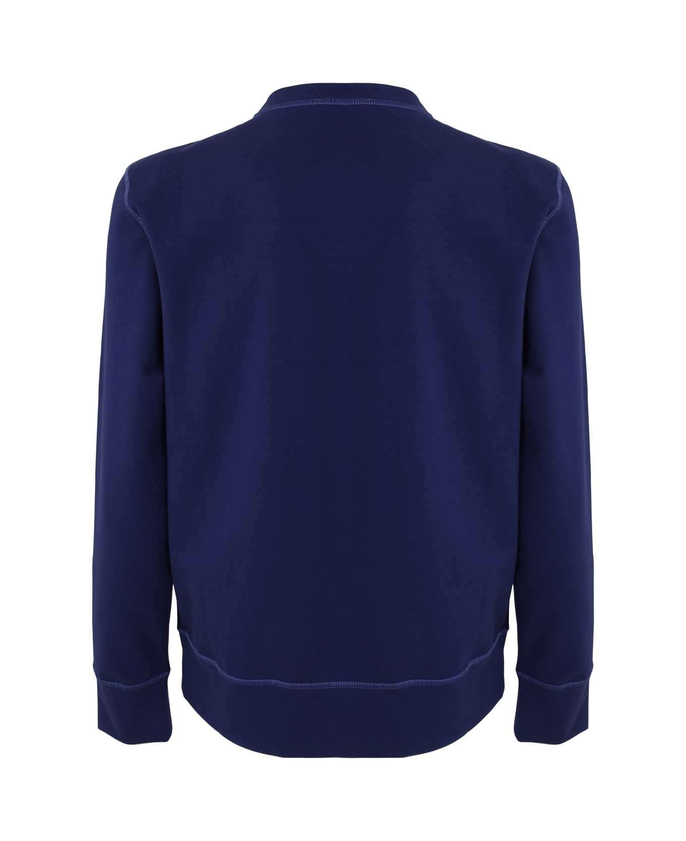 Kiton Round Neck Sweater - Bluette