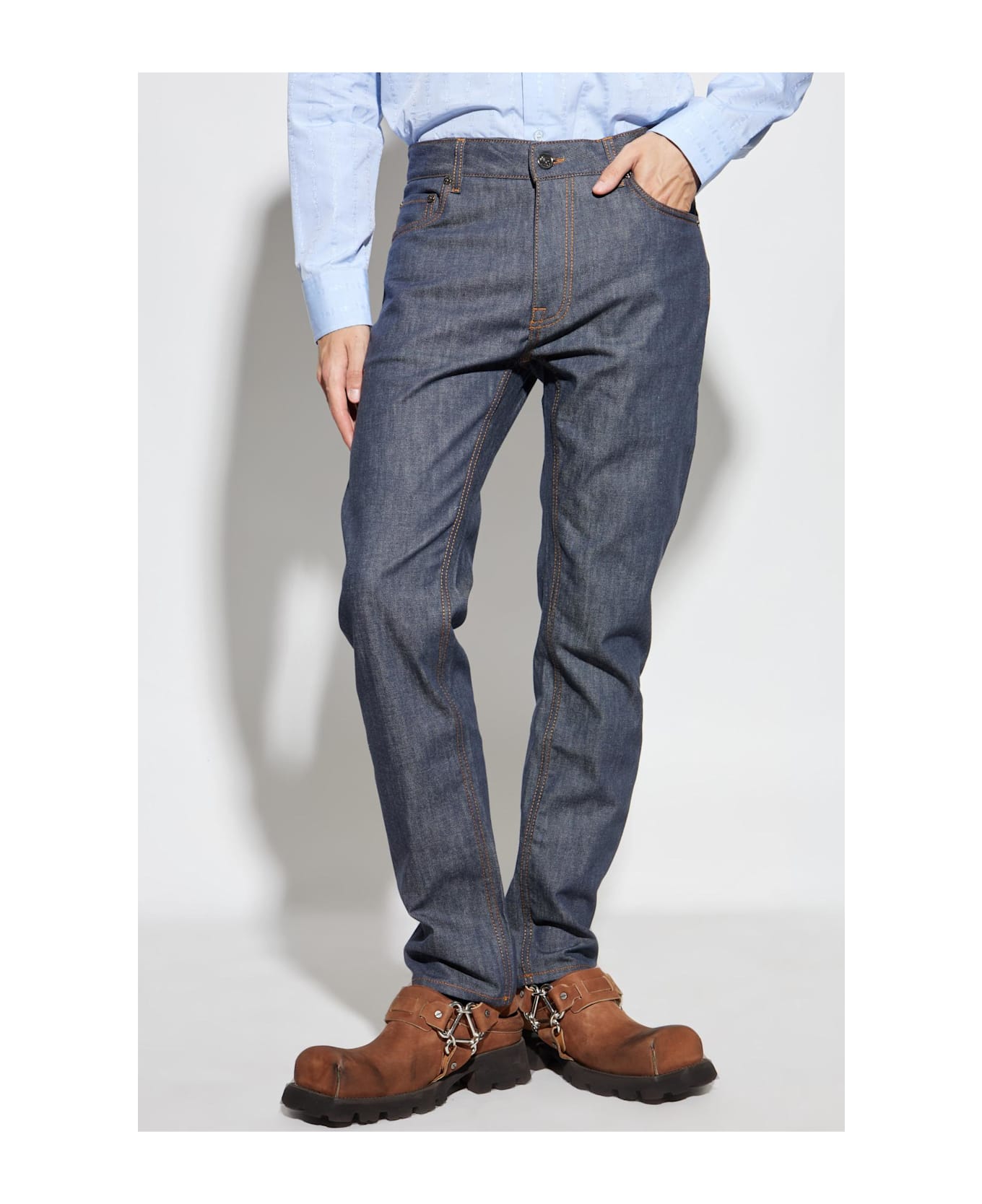 Etro Tapered Leg Jeans - Denim