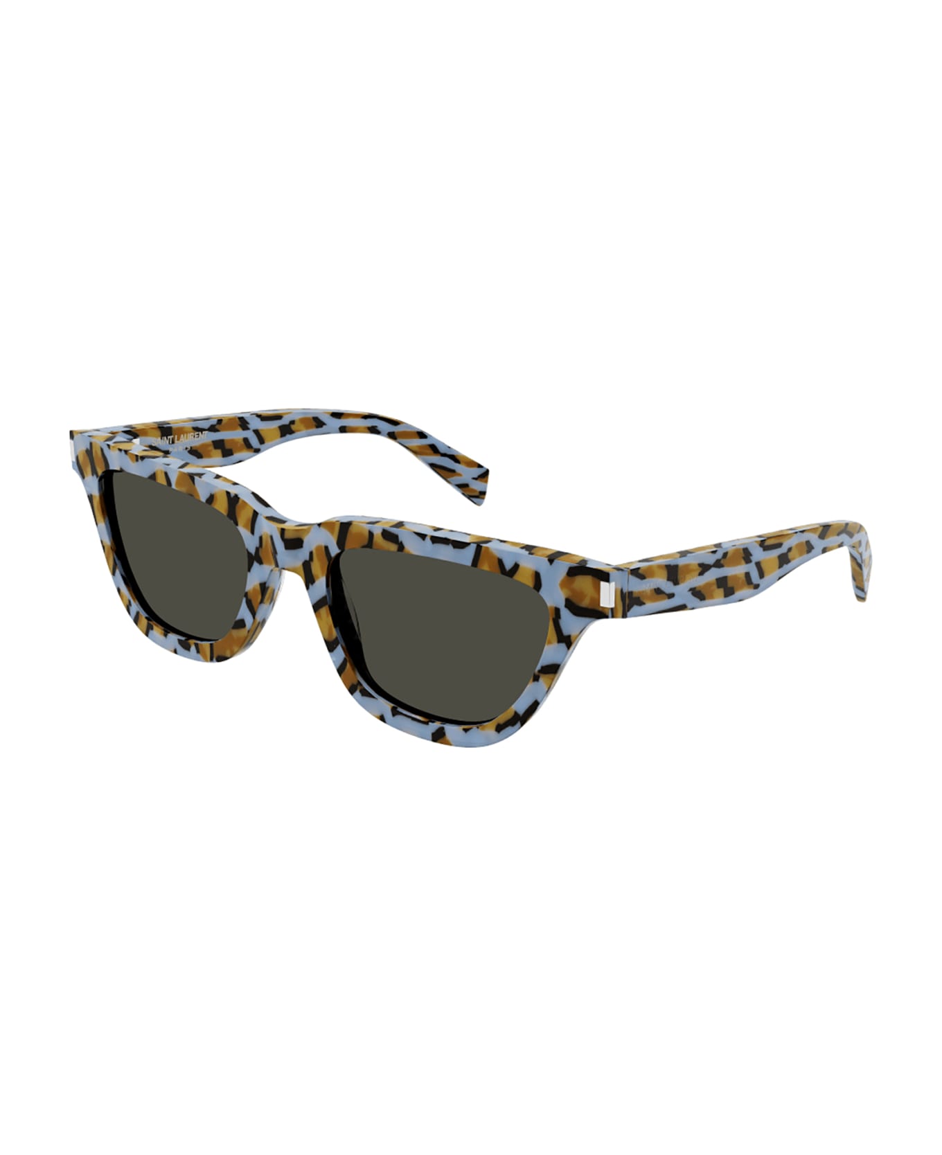 Saint Laurent Eyewear SL 462 SULPICE Sunglasses - Violet Violet Grey