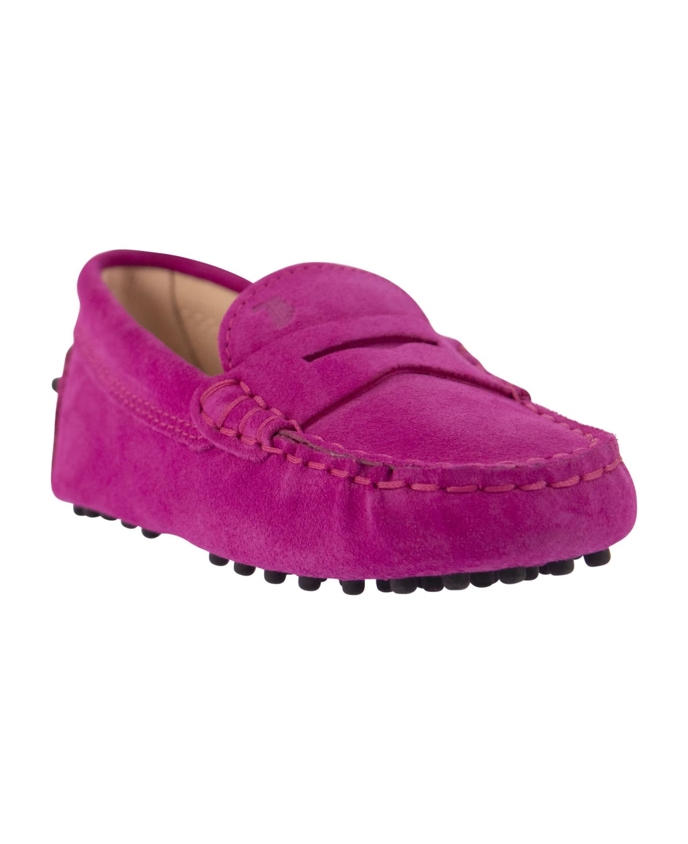 Tod's Suede Loafer - Fuxia シューズ