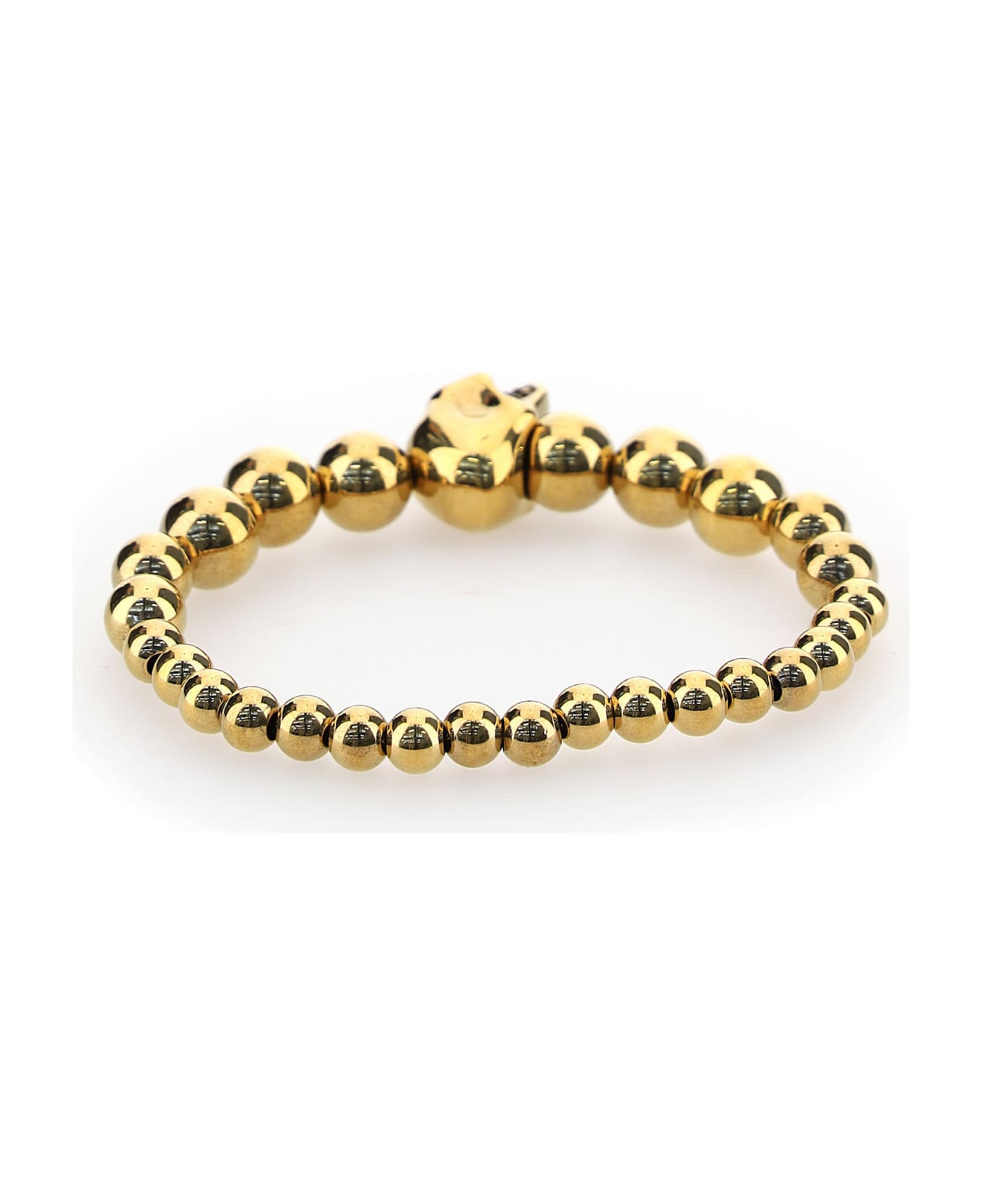 Alexander McQueen Skull Ball Bracelet - Oro ブレスレット