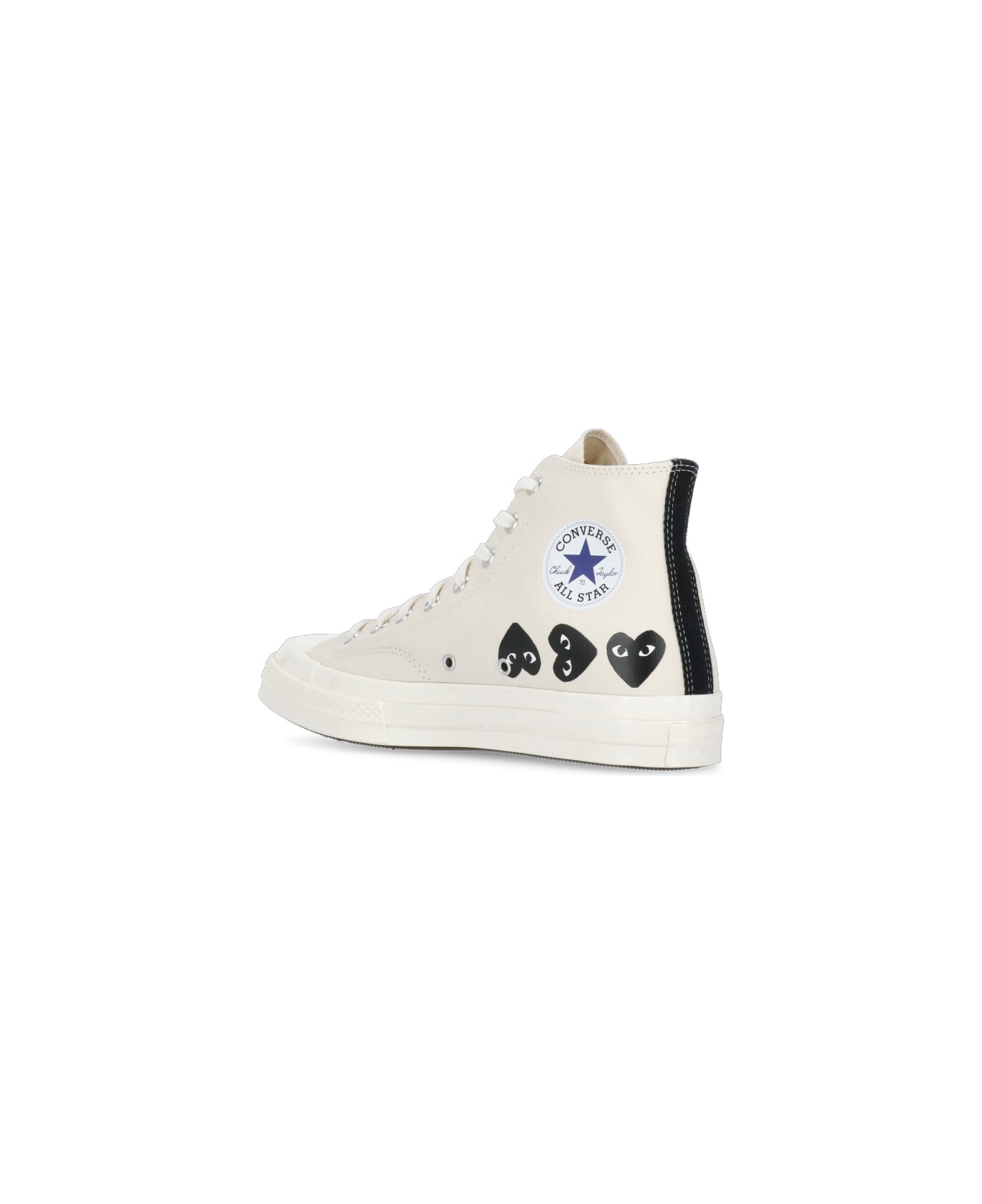 Comme des Garçons Play Chuck Taylor Sneakers - Ivory