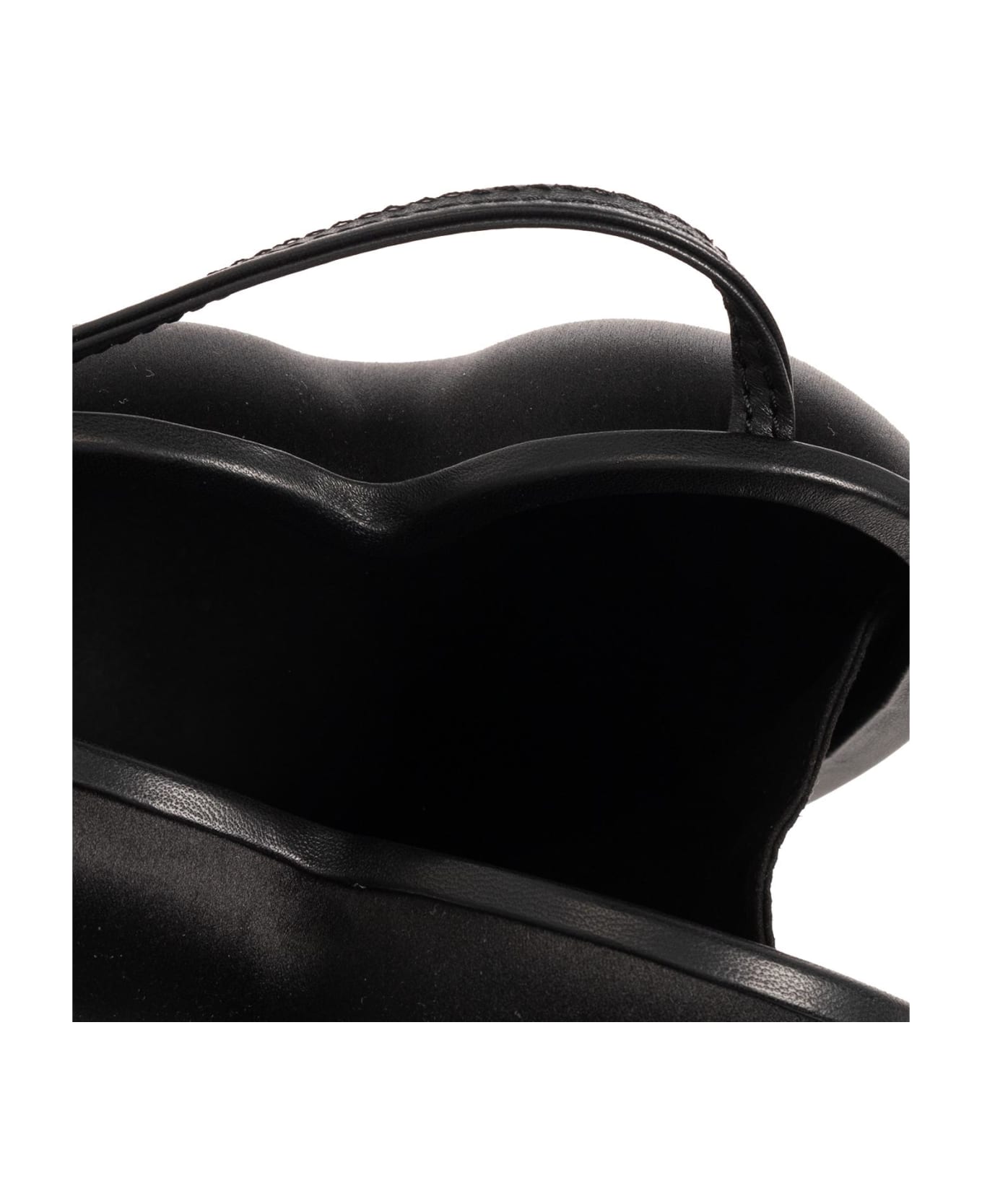 Moschino Heart-shaped Shoulder Bag - BLACK ショルダーバッグ