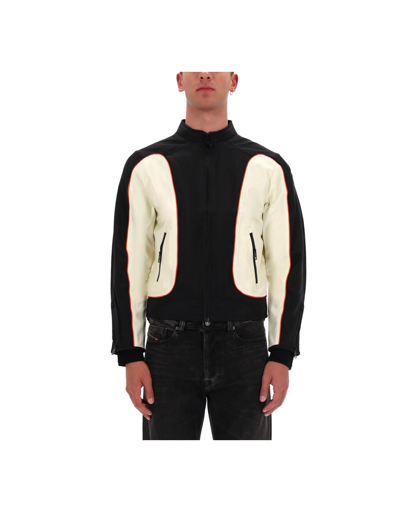 Diesel "j-blink-wrd" Jacket - BLACK