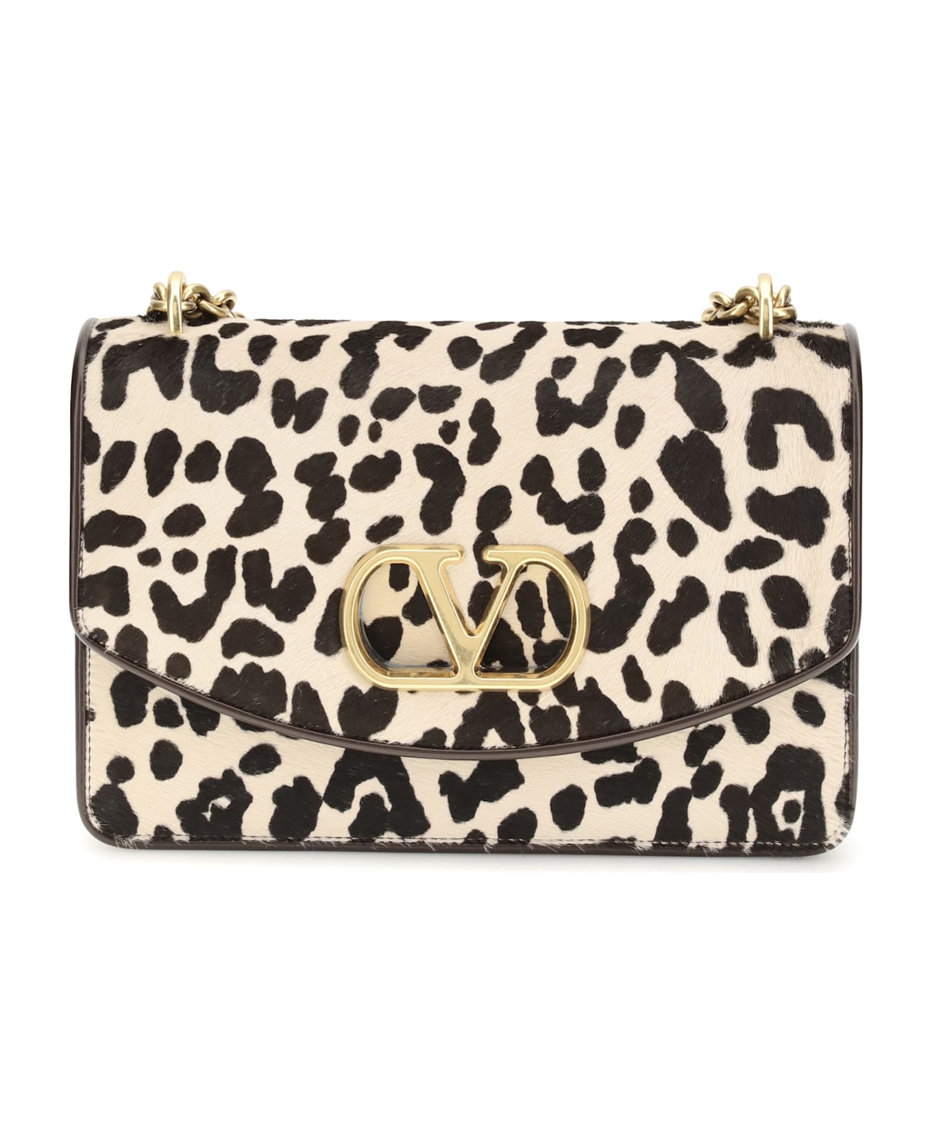 Valentino Garavani Animalier Pony Effect Shoulder Bag