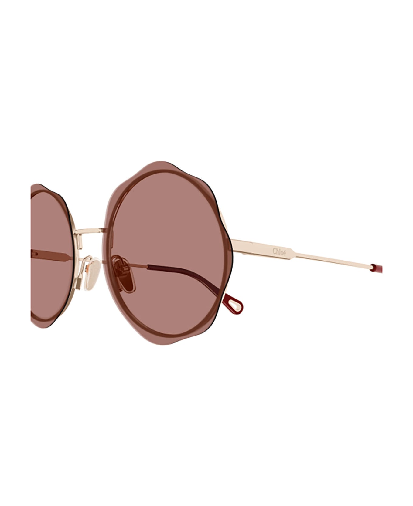 Chloé Eyewear CH0202S Sunglasses - Retro Sunglasses With Tortoise Frame