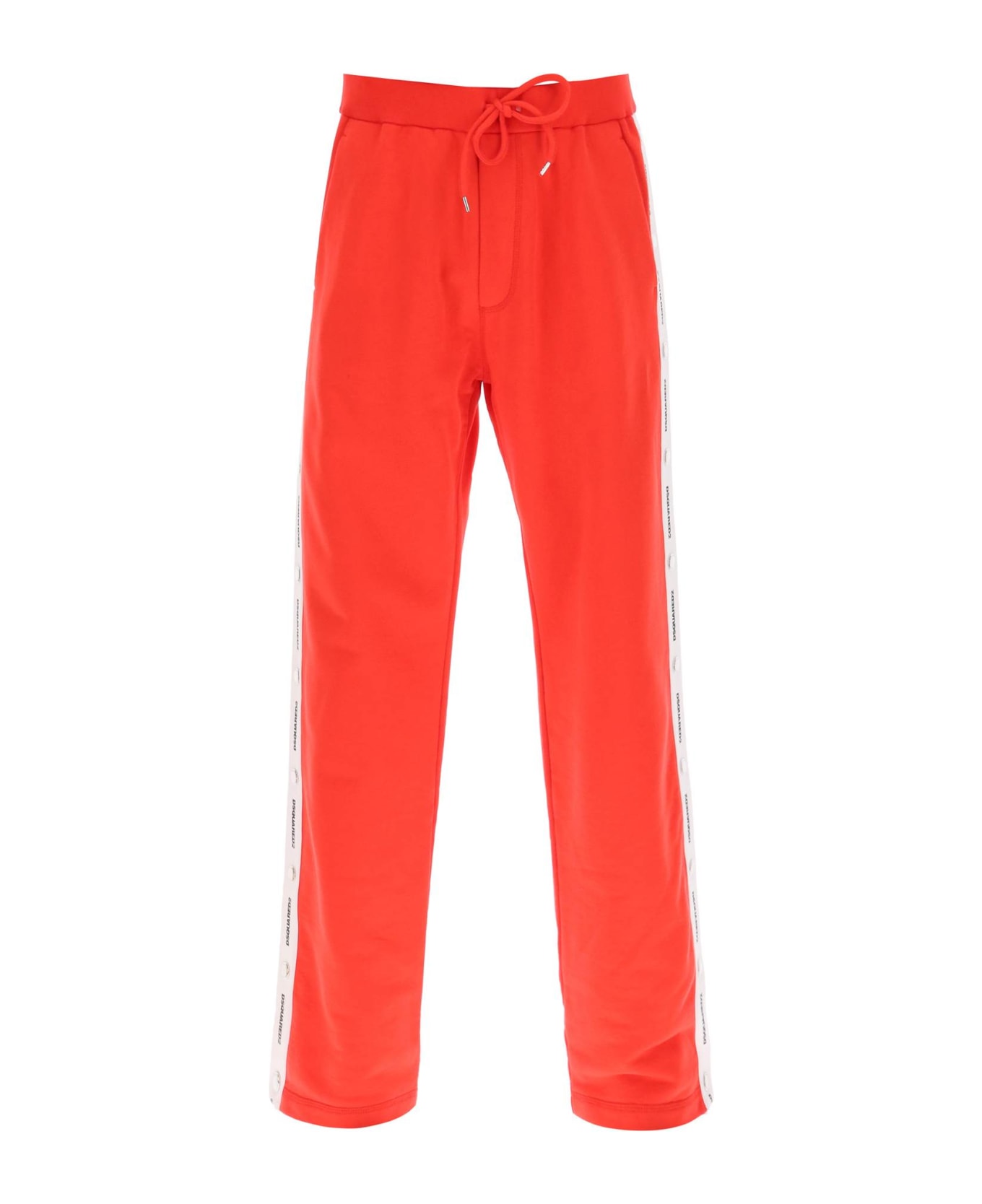 Dsquared2 Sweatpants With Logo - RED (Red)