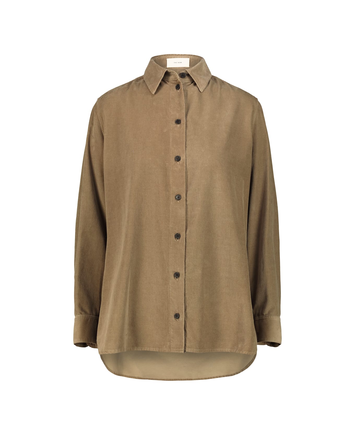The Row Sisilia Shirt In Corduroy - Bei Beige