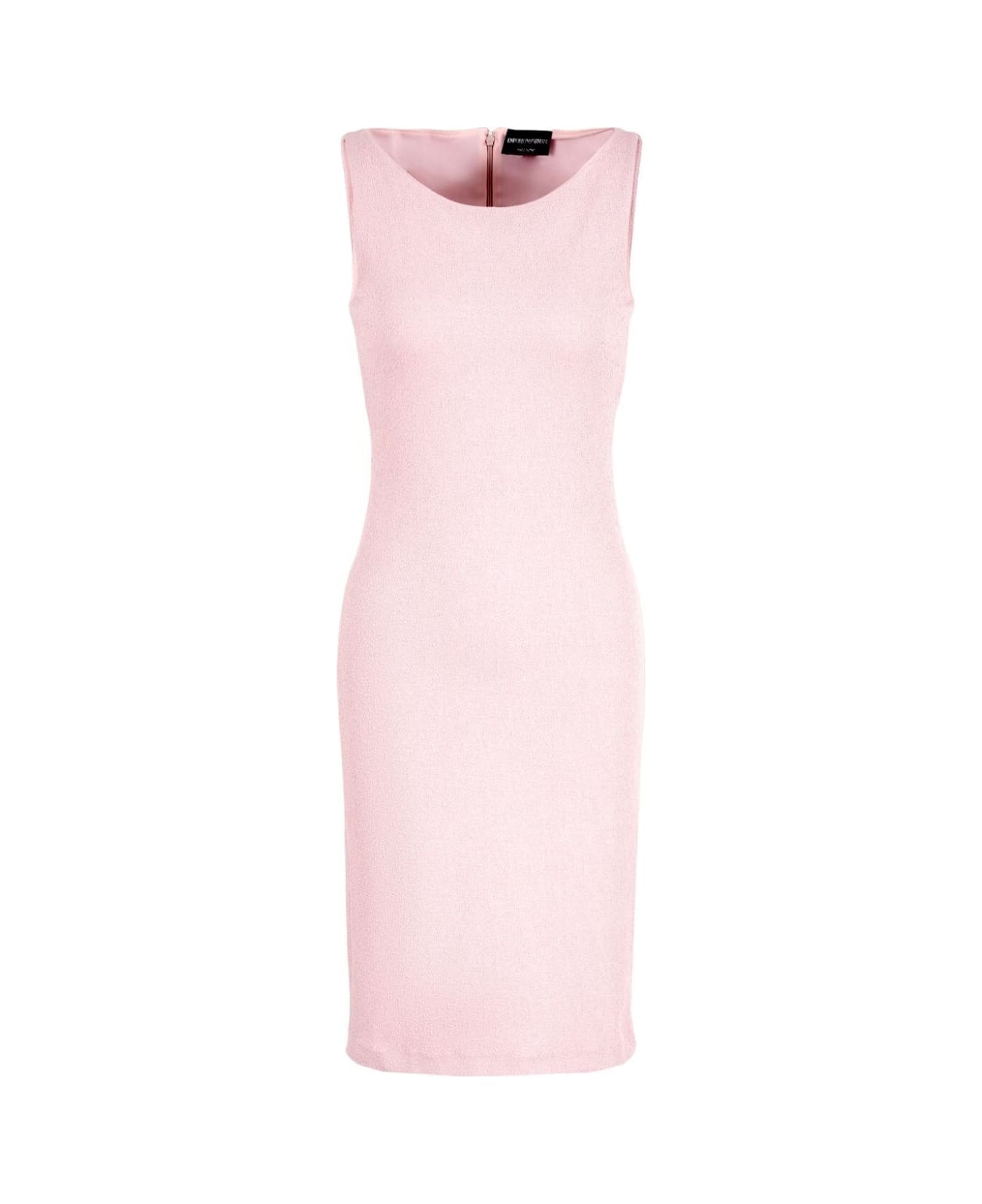 Emporio Armani Sleeveless Pencil Dress - Fantasy Pink Lilac