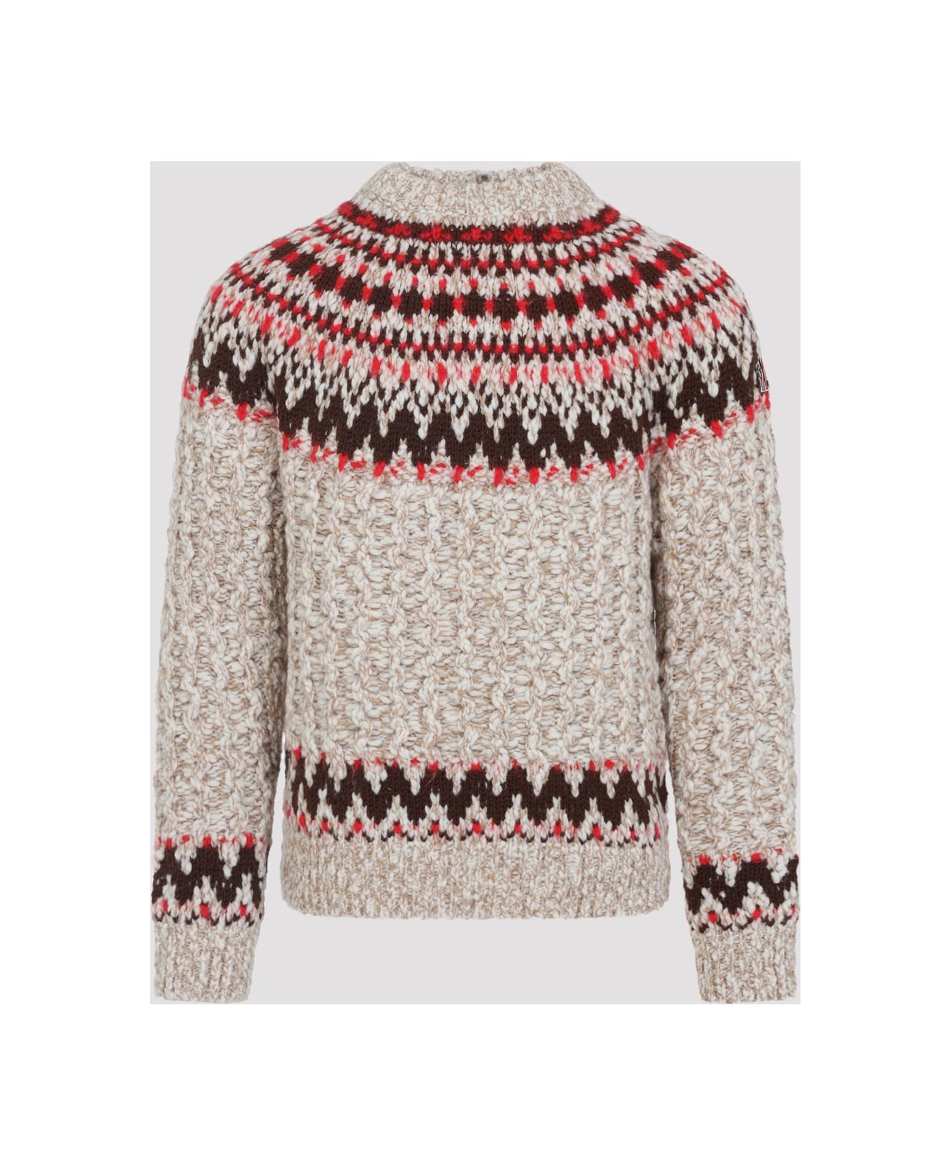 Moncler Grenoble Crew Neck - Light Beige