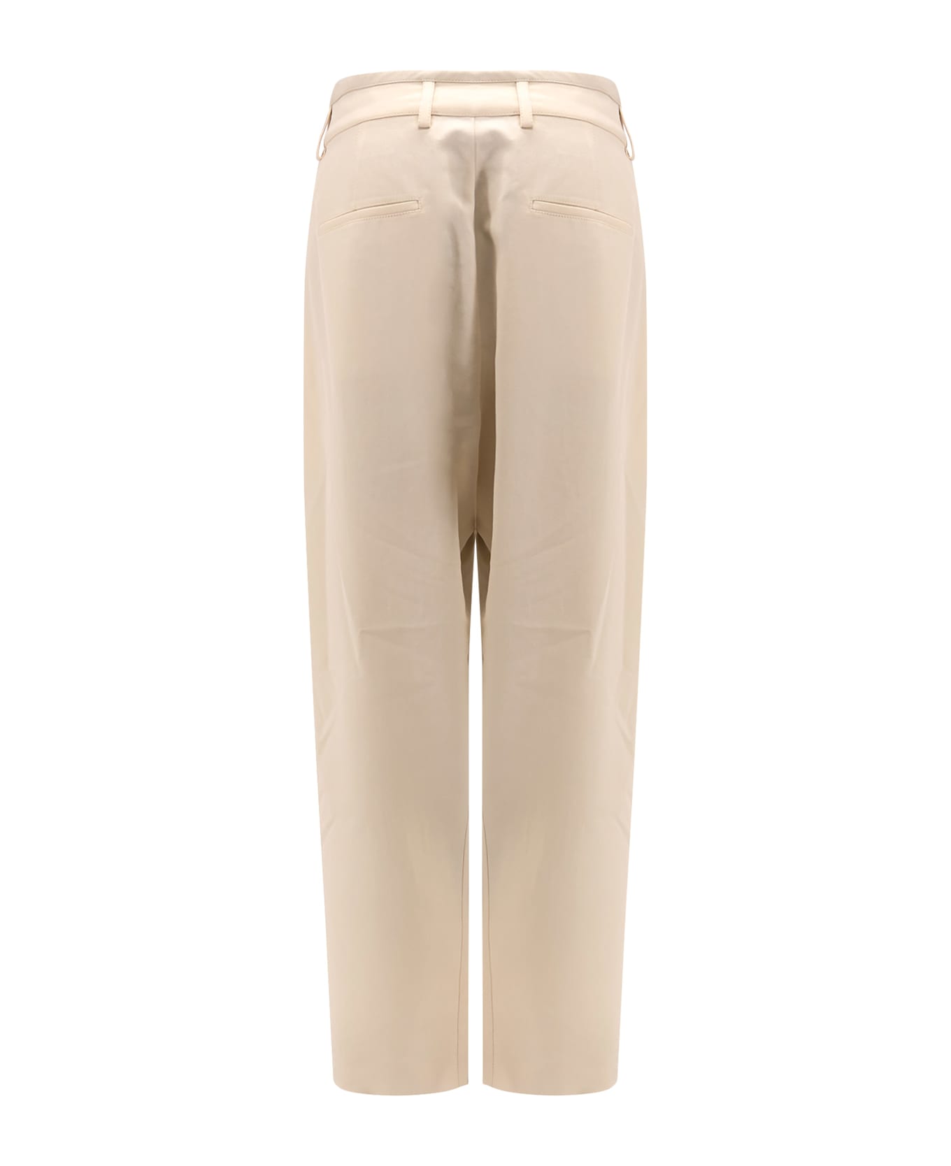 Lemaire Pleated Tailored Pants Trouser - WHITE