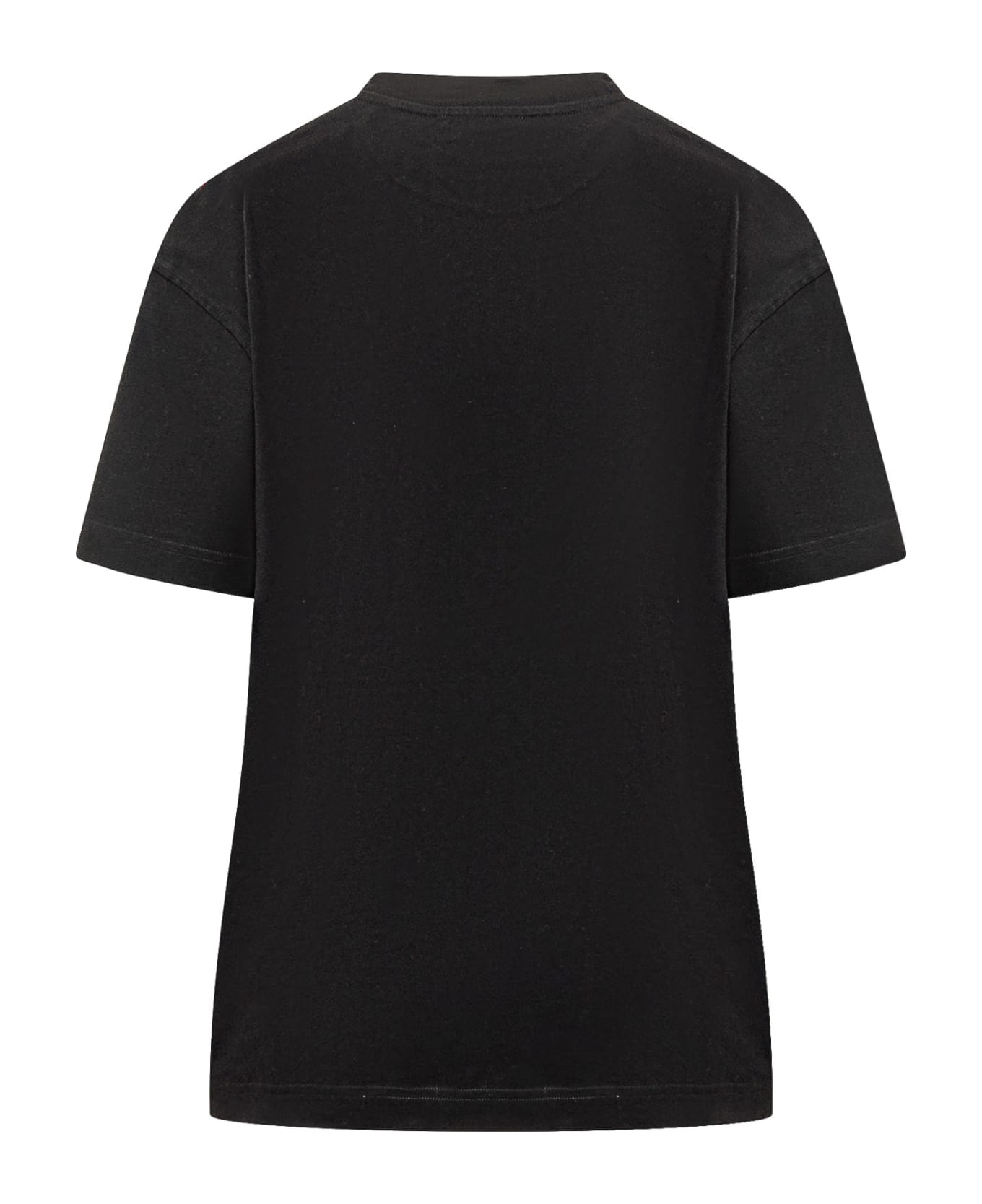 Off-White Big Logo T-shirt - BLACK WHITE