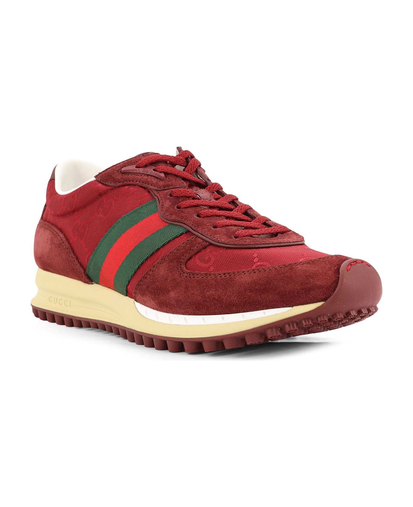 Gucci Re-motion Original Gg Fabric Sneakers - B.B/R.A/B.B/B.B/GRG