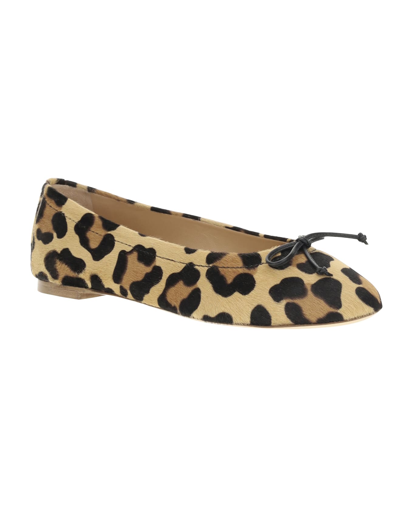Francesco Russo Leopard-print Ballerinas