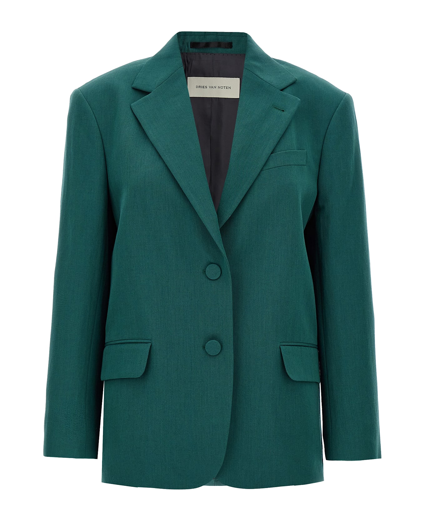Dries Van Noten 'birdy' Blazer - Green