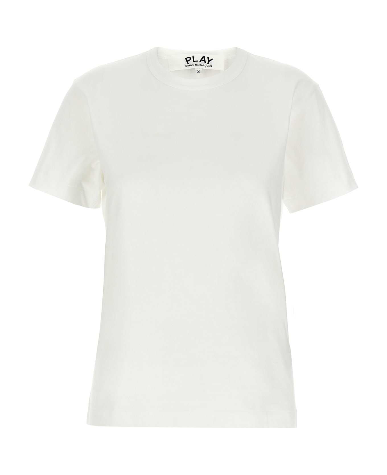 Comme des Garçons Play 
heart Patch
 T-shirt - White