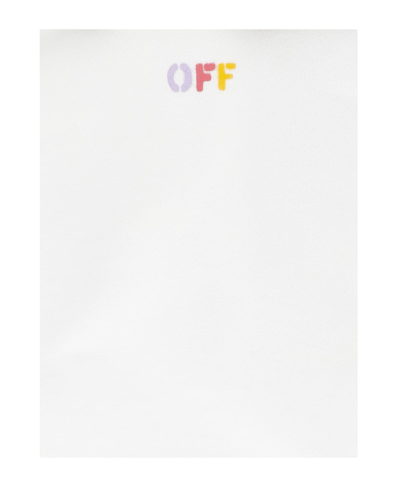 Off-White Hoodie With Print - White ニットウェア＆スウェットシャツ