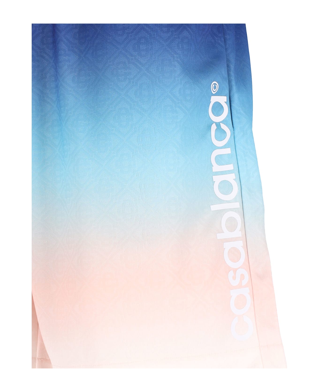 Casablanca 
gradient Football
 Track Shorts - Blu