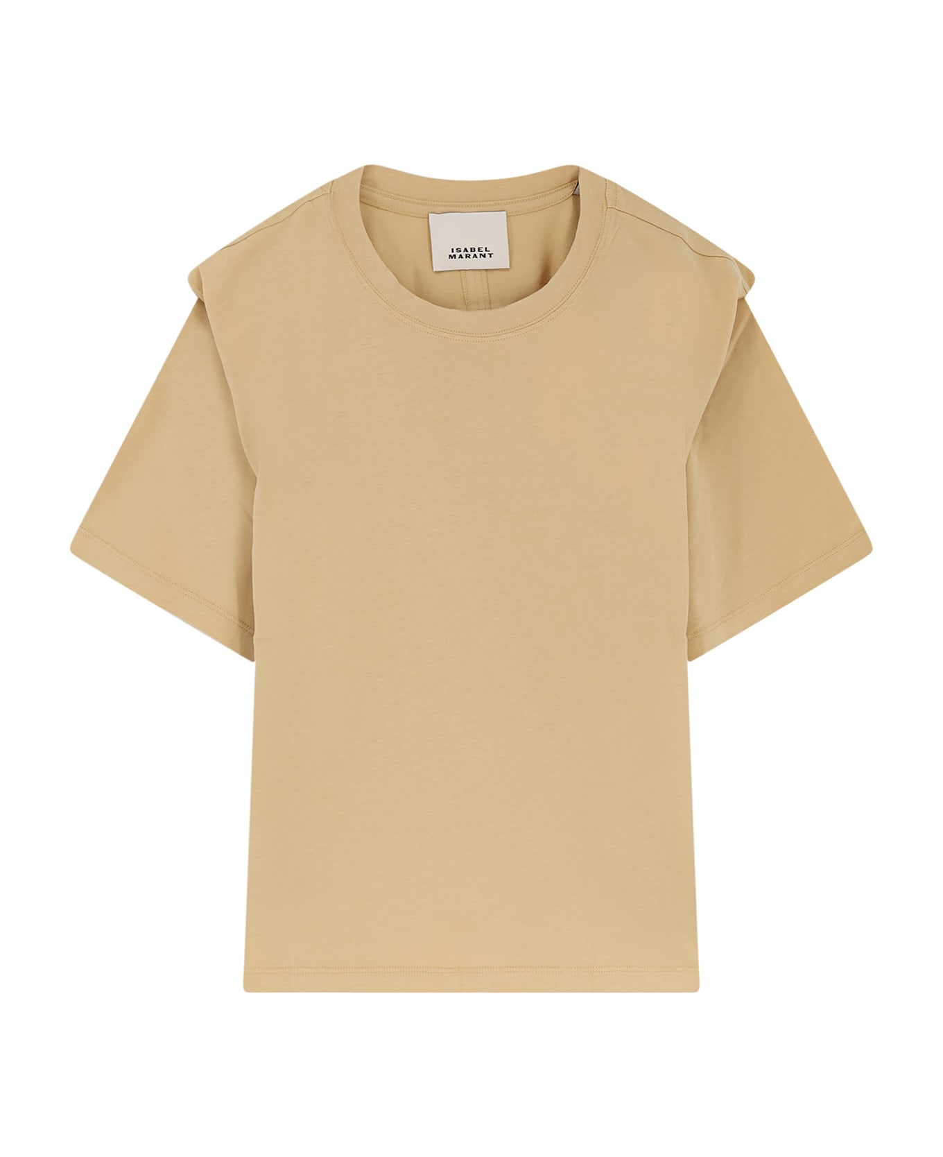 Isabel Marant Zelitos Organic Cotton T-shirt - Dusky Yellow