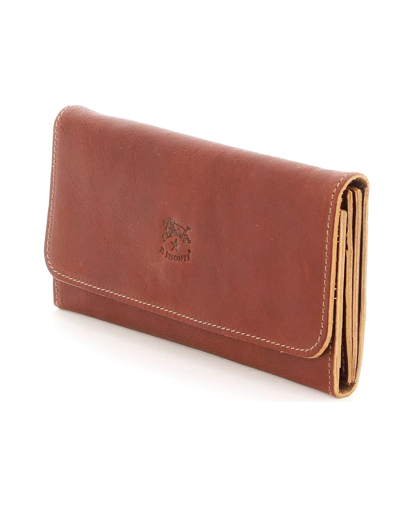Il Bisonte Leather Wallet - SEPPIA (Brown)