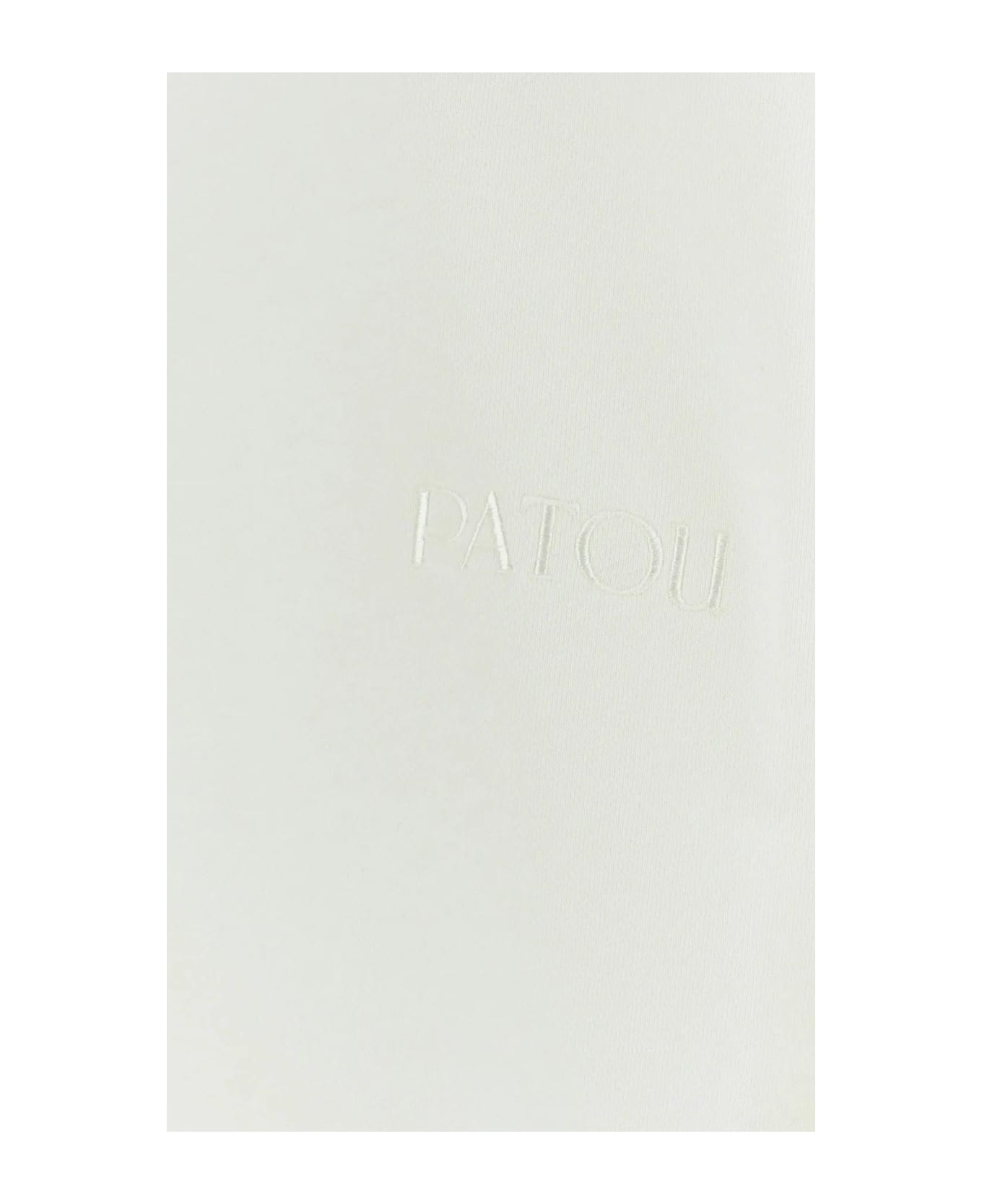 Patou Ivory Cotton Oversize Sweatshirt - A White ブラウス